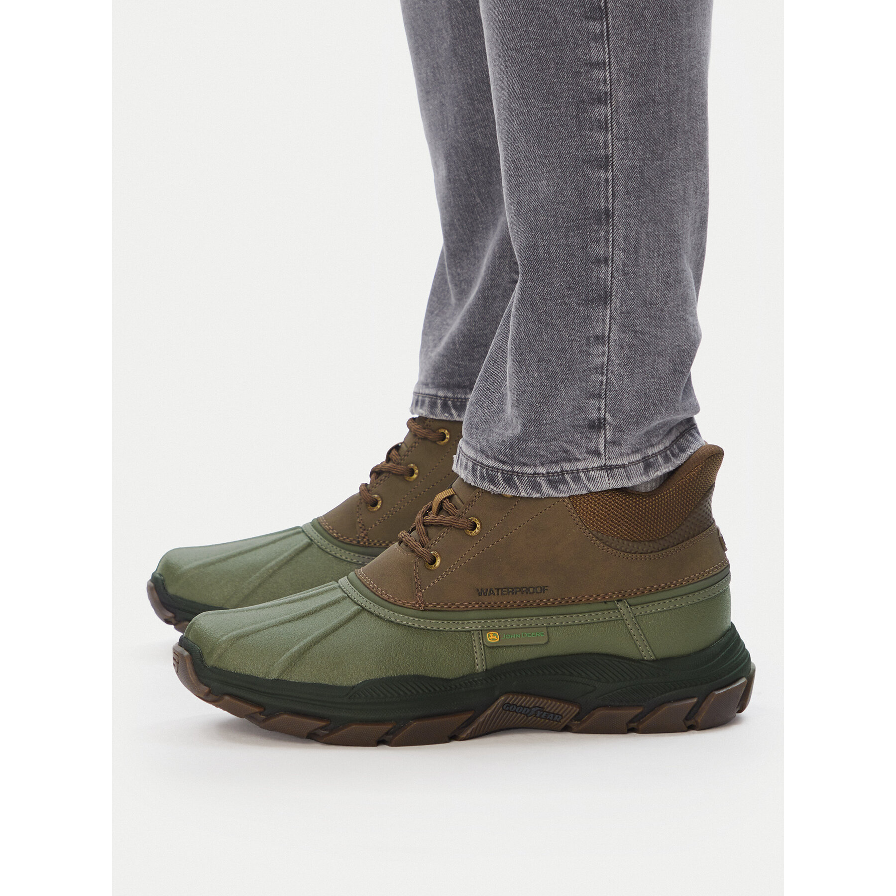 Gležnjače Skechers Respected - Swamper 256026/OLBR Smeđa