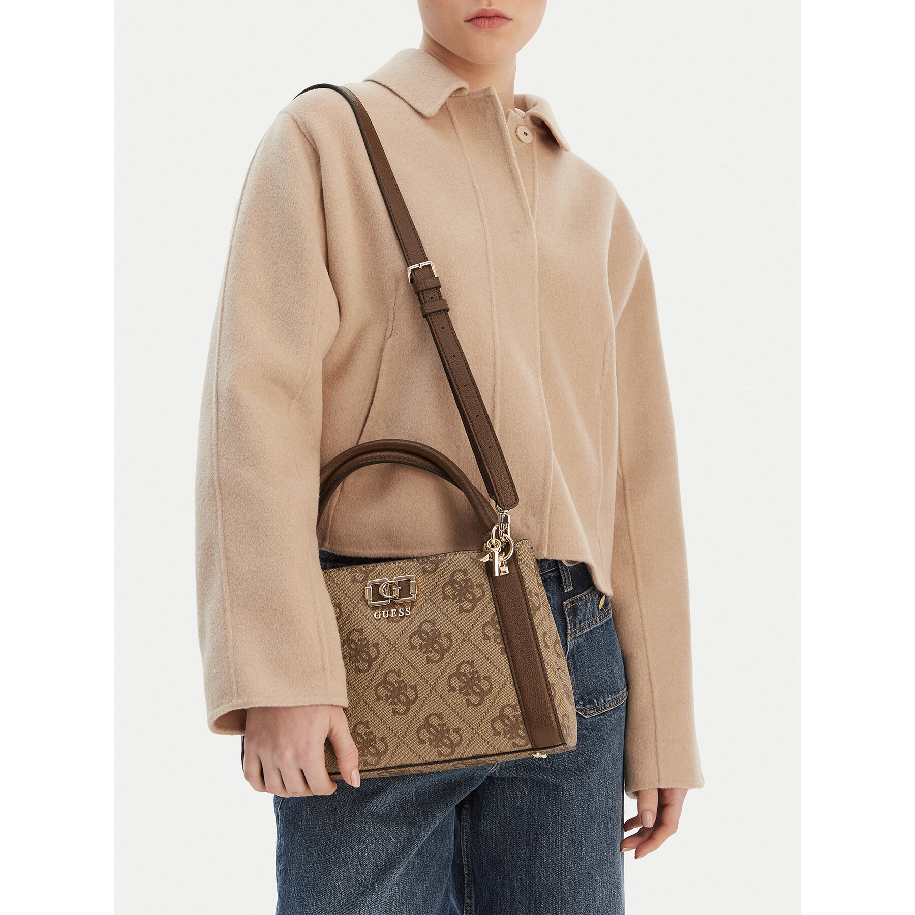 Geantă Guess Karnilla HWOS99 01060 Maro