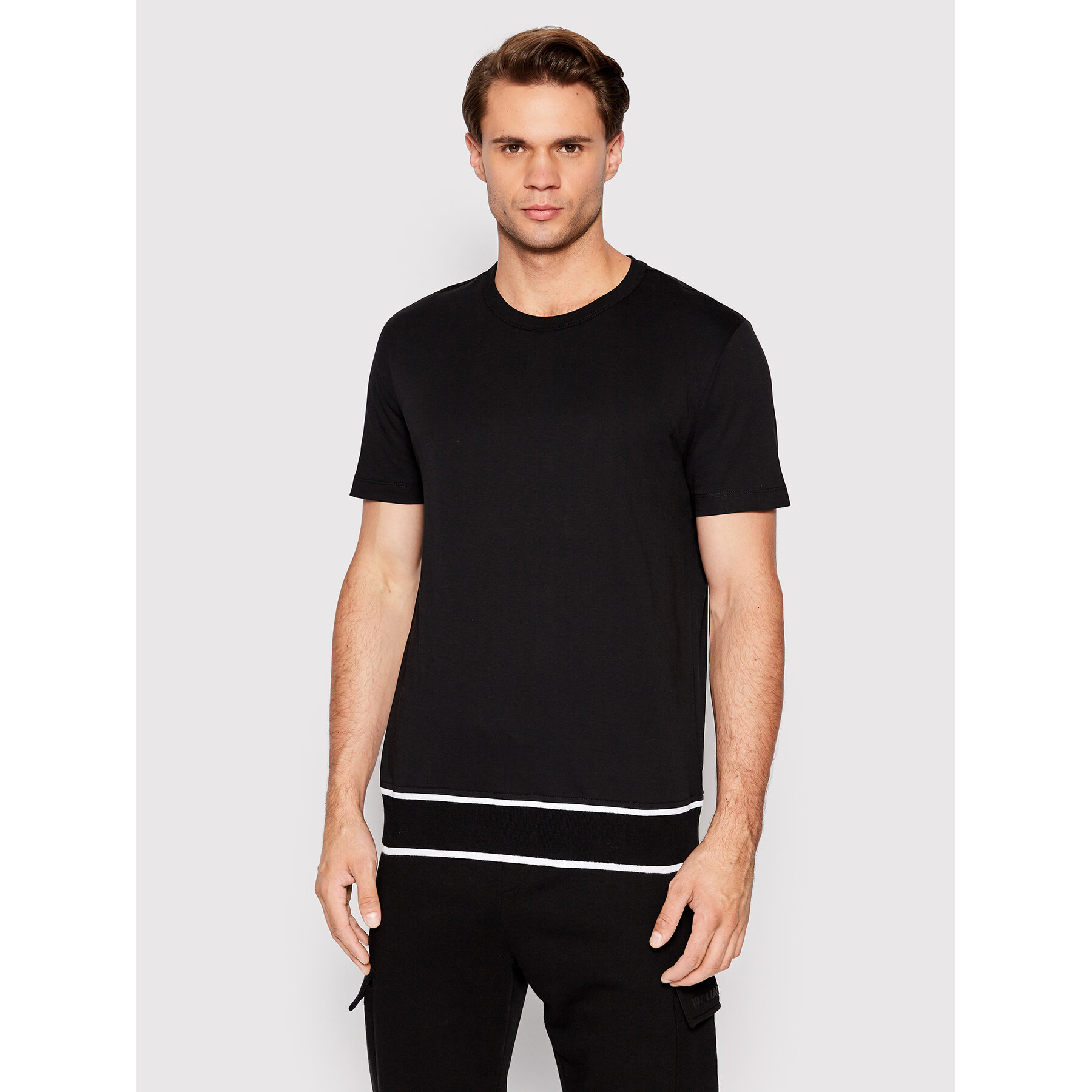 Ice Play Ice Play T-Shirt 22I U1M0 F018 P400 9000 Μαύρο Regular Fit