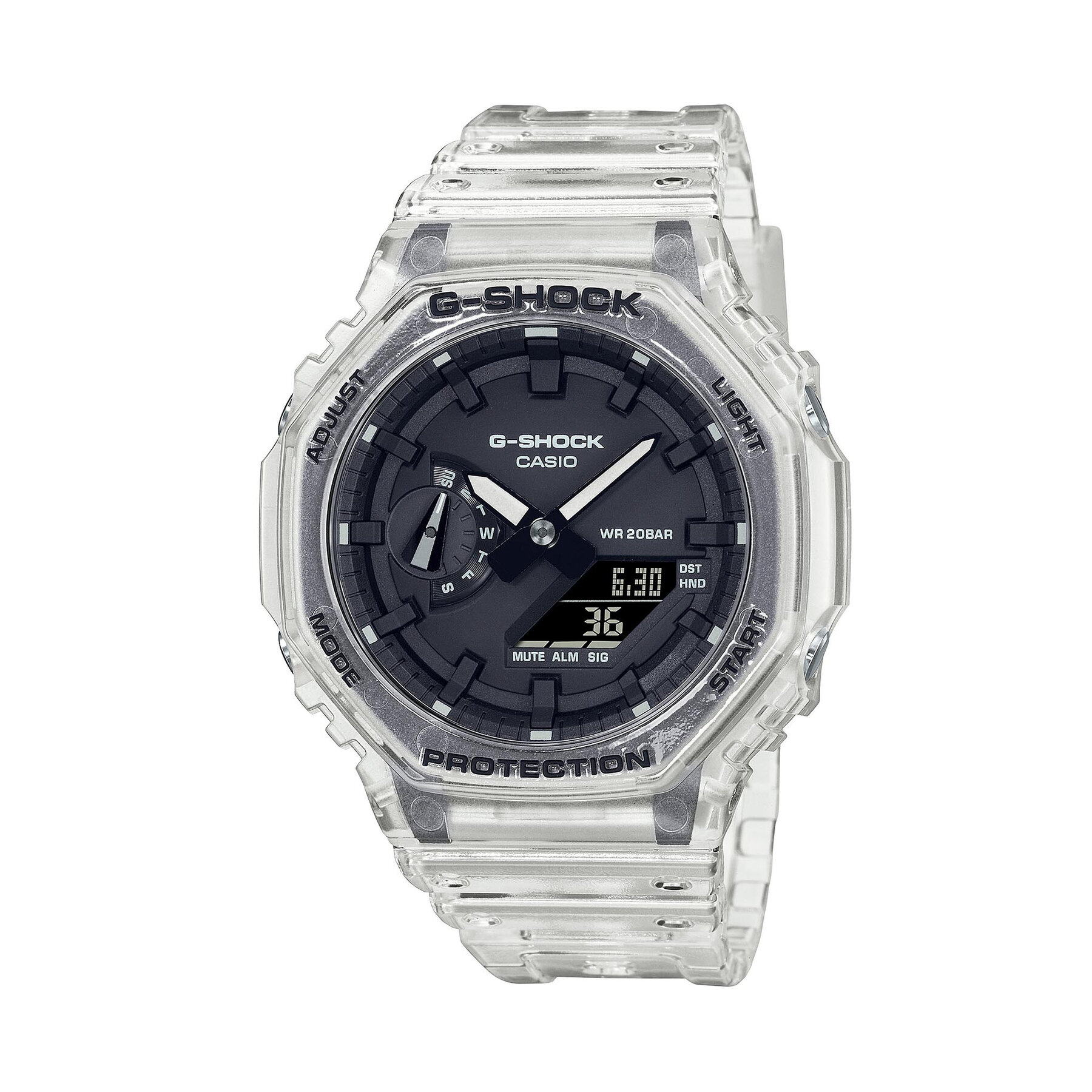 Ceas G-Shock GA-2100SKE-7AER Alb