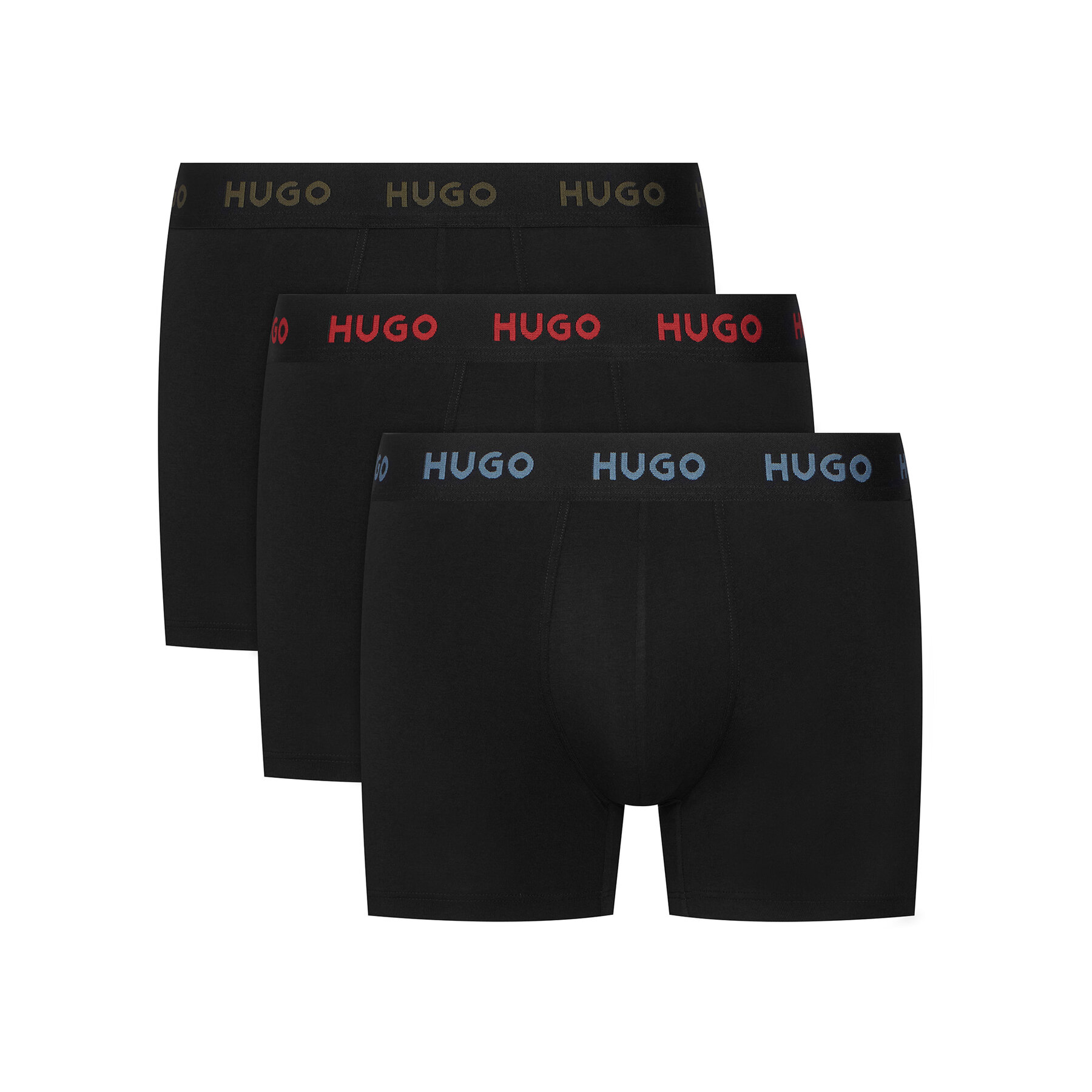 HUGO Conjunto de calzoncillos boxer 50532613 Negro