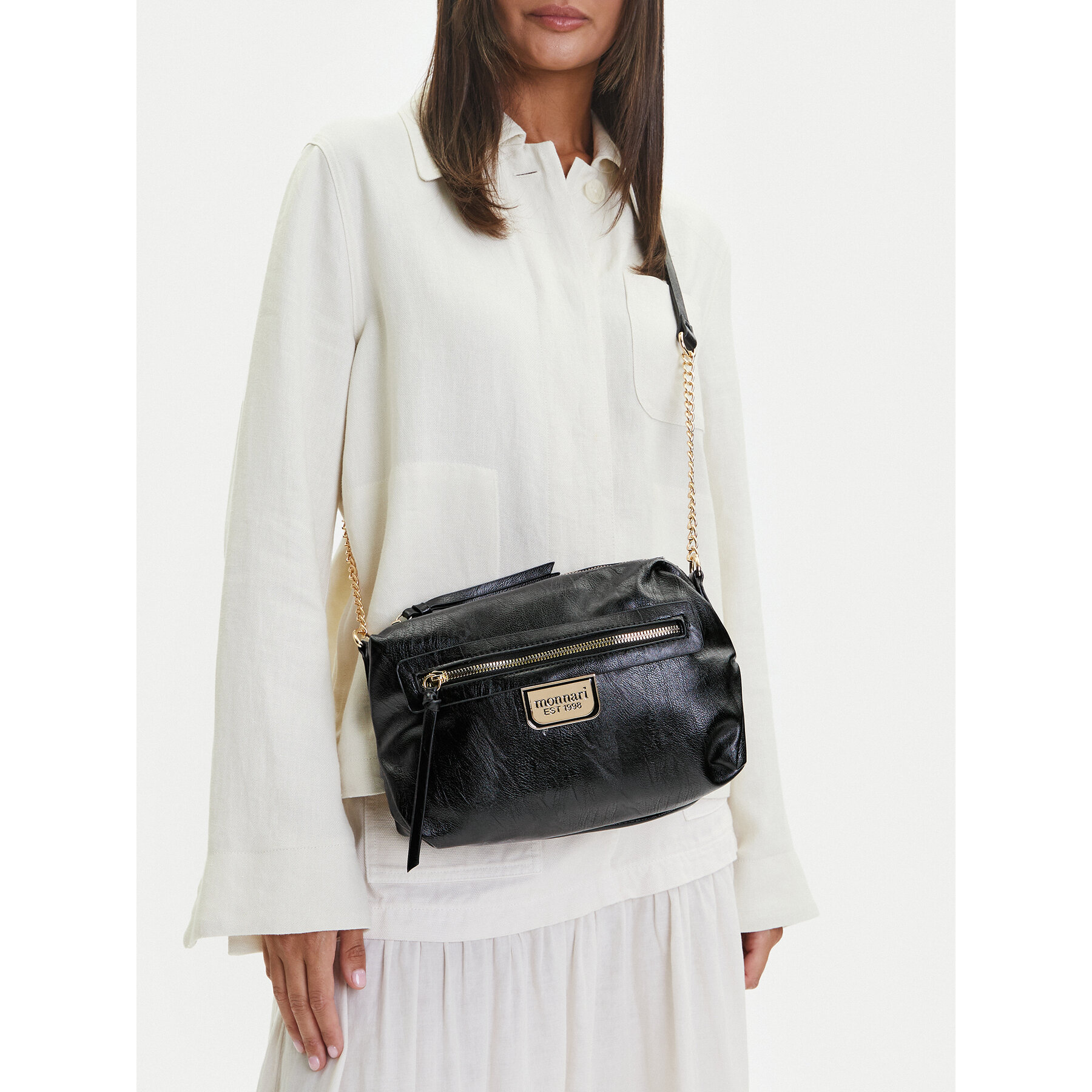 Τσάντα Monnari TORIMP0-24J-BAG4470-K020D000 Μαύρο