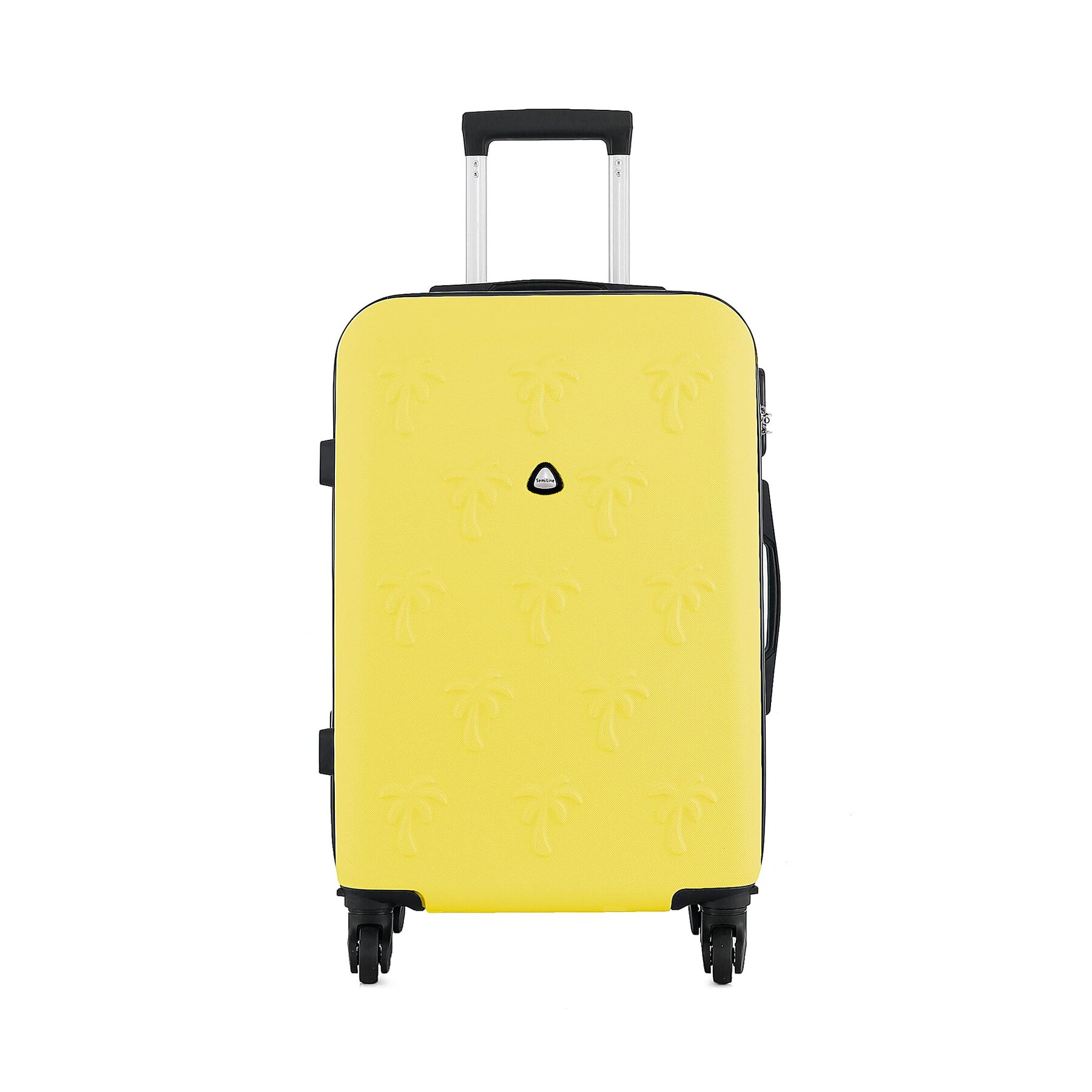 Maleta mediana Semi Line T5629-4 Amarillo