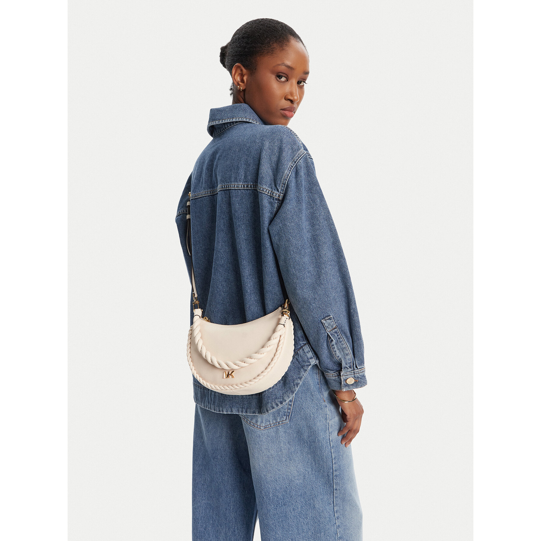 Geantă MICHAEL Michael Kors Kyla Small 32T5G8QU1L Bej