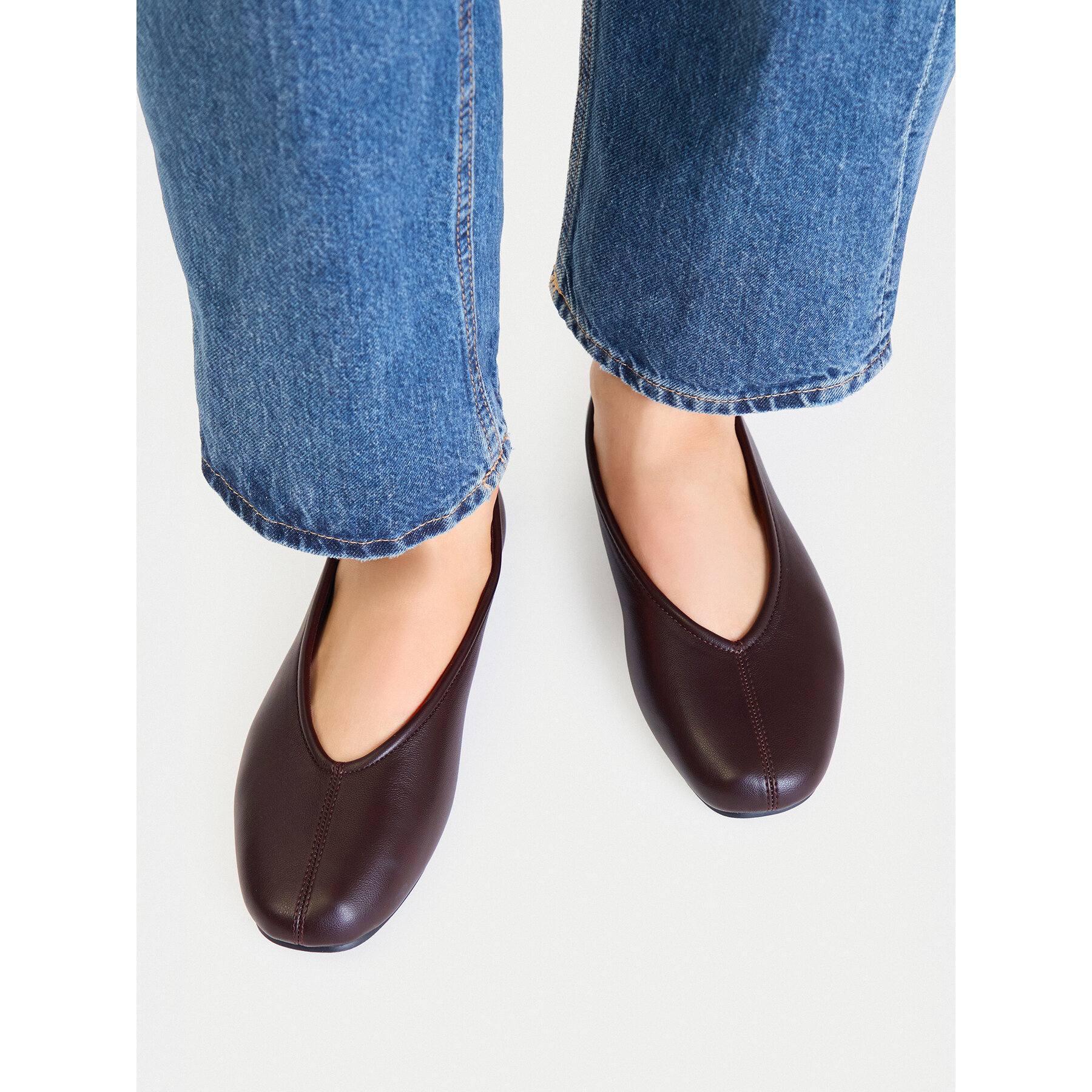 Balerīnas JENNY CEO-JD25-9-1 Bordo