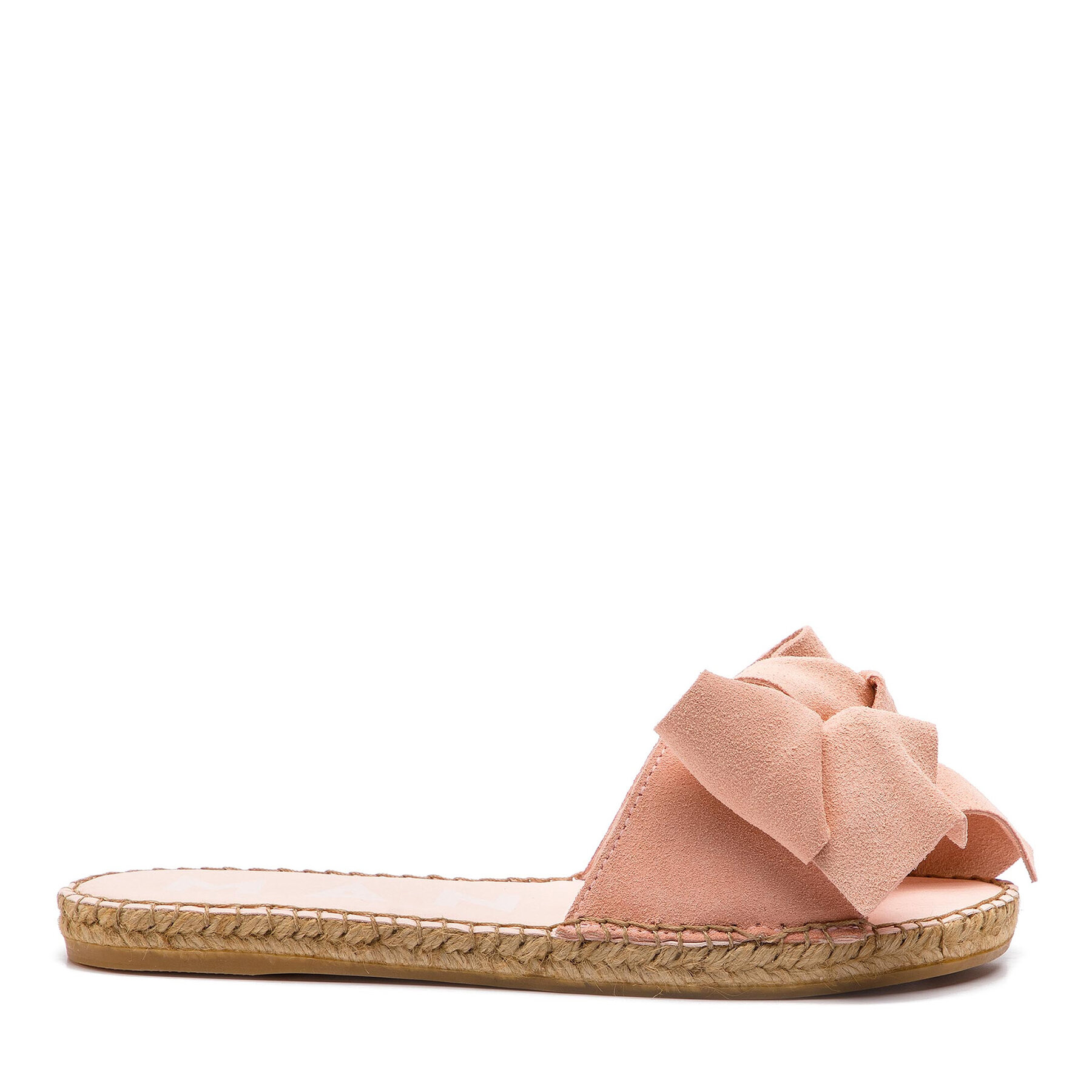 Damskie Espadryle Manebi, Rozmiar 36 Różowy Sandals With Bow W 1.4 J0