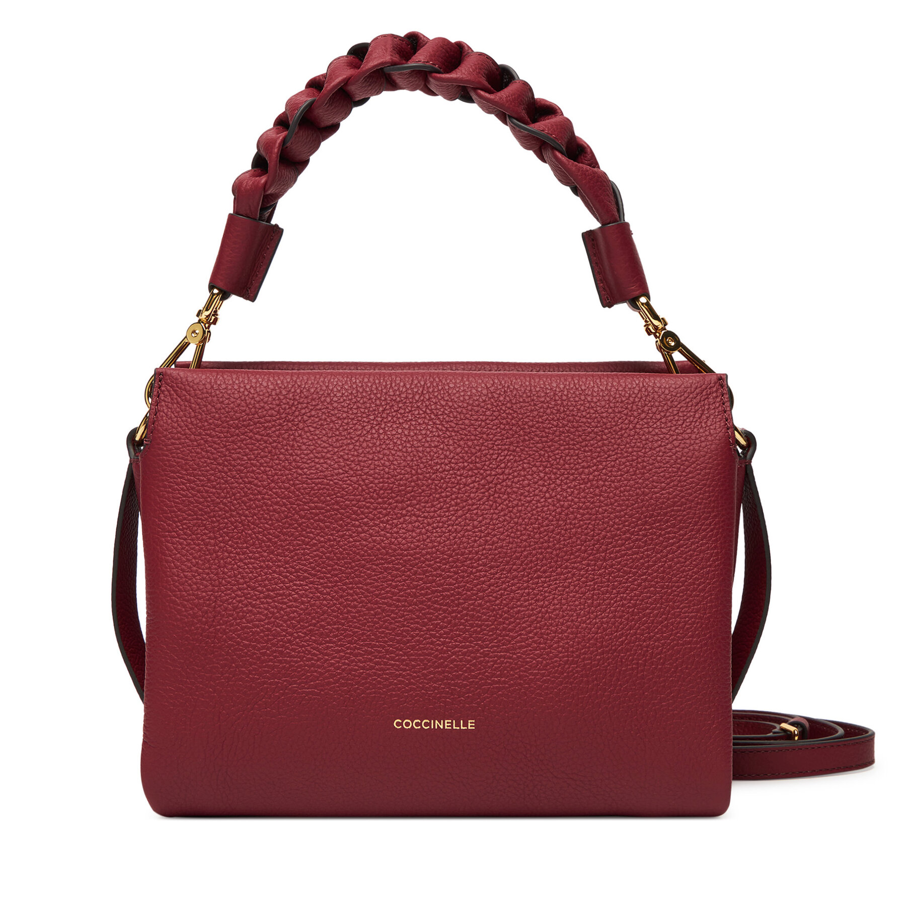 Geantă Coccinelle M50 Boheme Grana Double E1 M50 58 01 01 Vișiniu