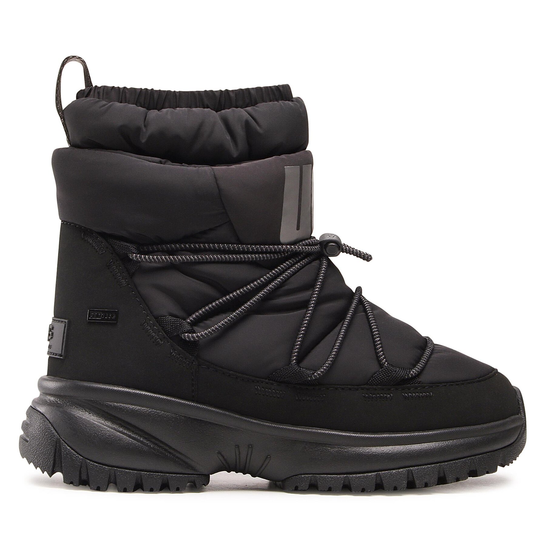 Cizme de zăpadă Ugg W Yose Ruffer Mid 1131978 Negru