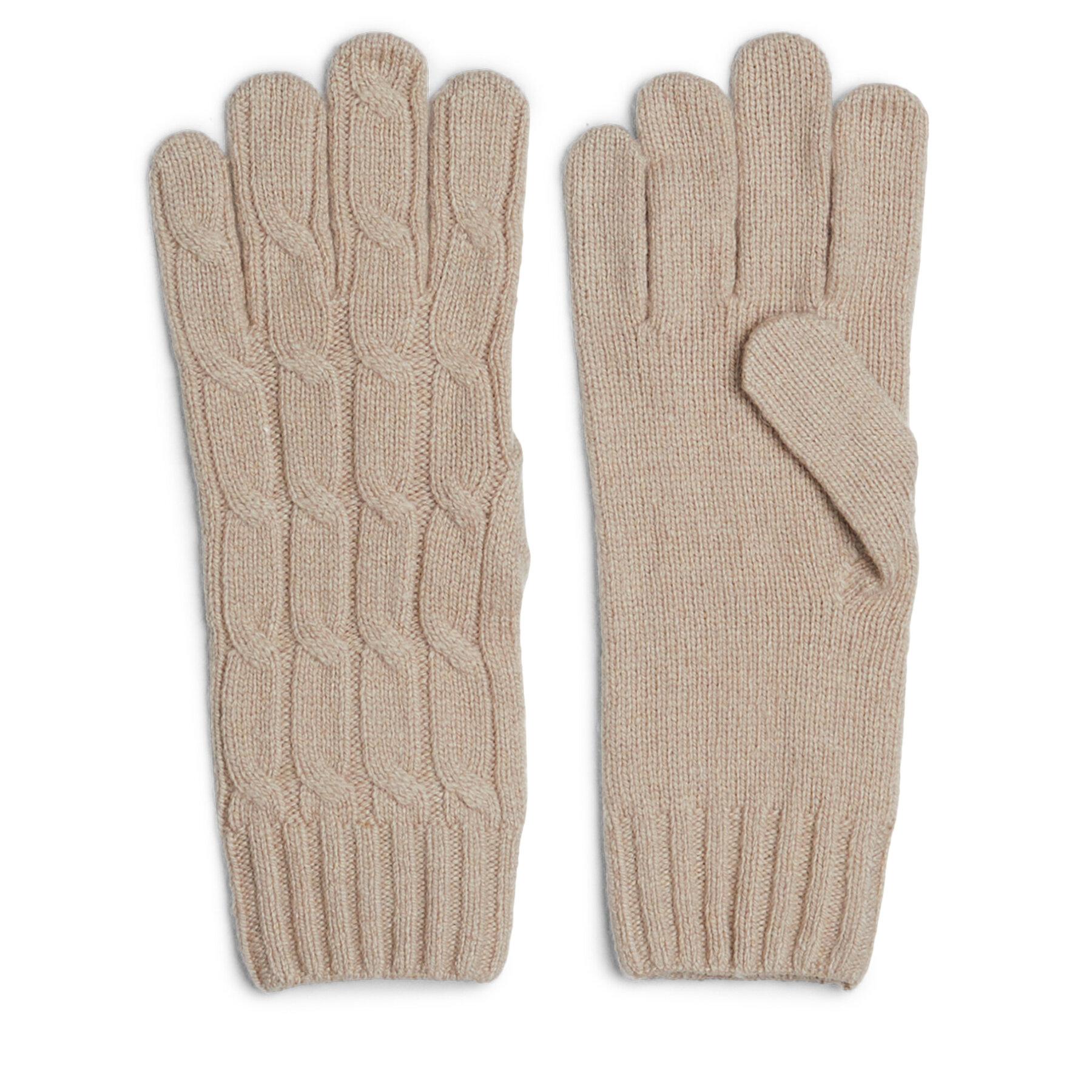 Guantes de mujer Tommy Hilfiger Naval AW0AW16664 Beis