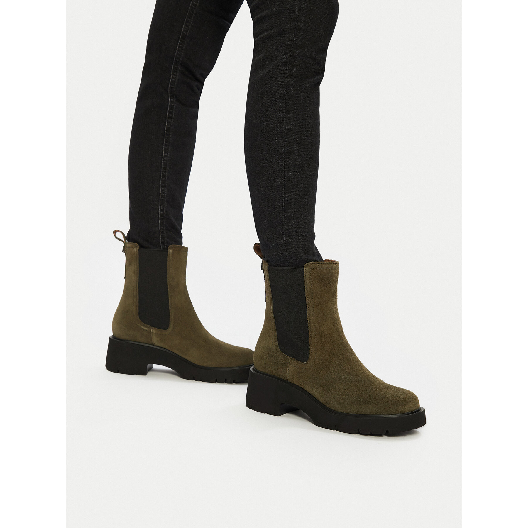 Chelsea cipele Camper Milah K400575-014 Zelena