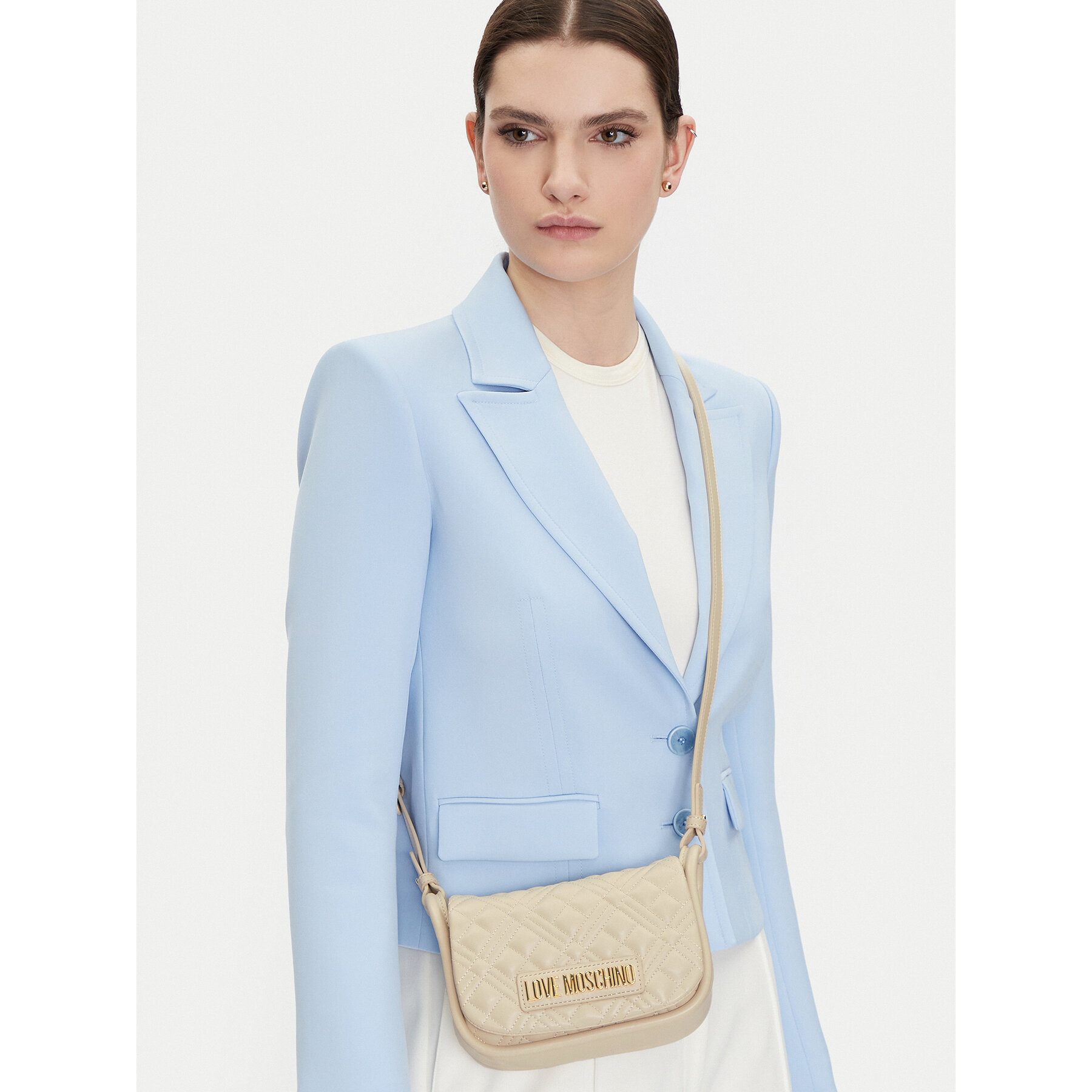 Torbica LOVE MOSCHINO JC4139PP1MLA0110 Krem