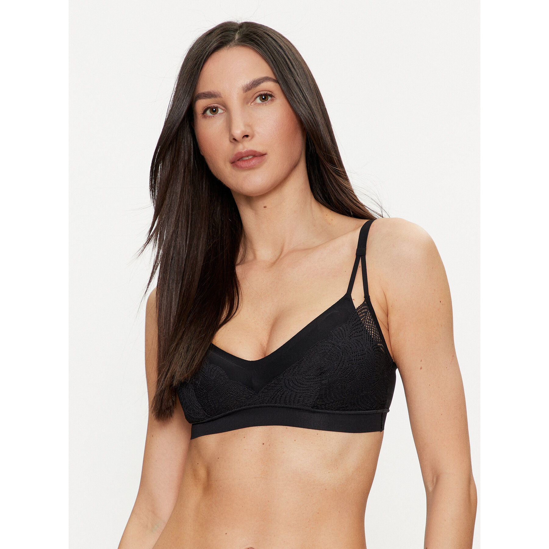Chantelle Braletė liemenėlė Soft Stretch C11GQ9 Juoda