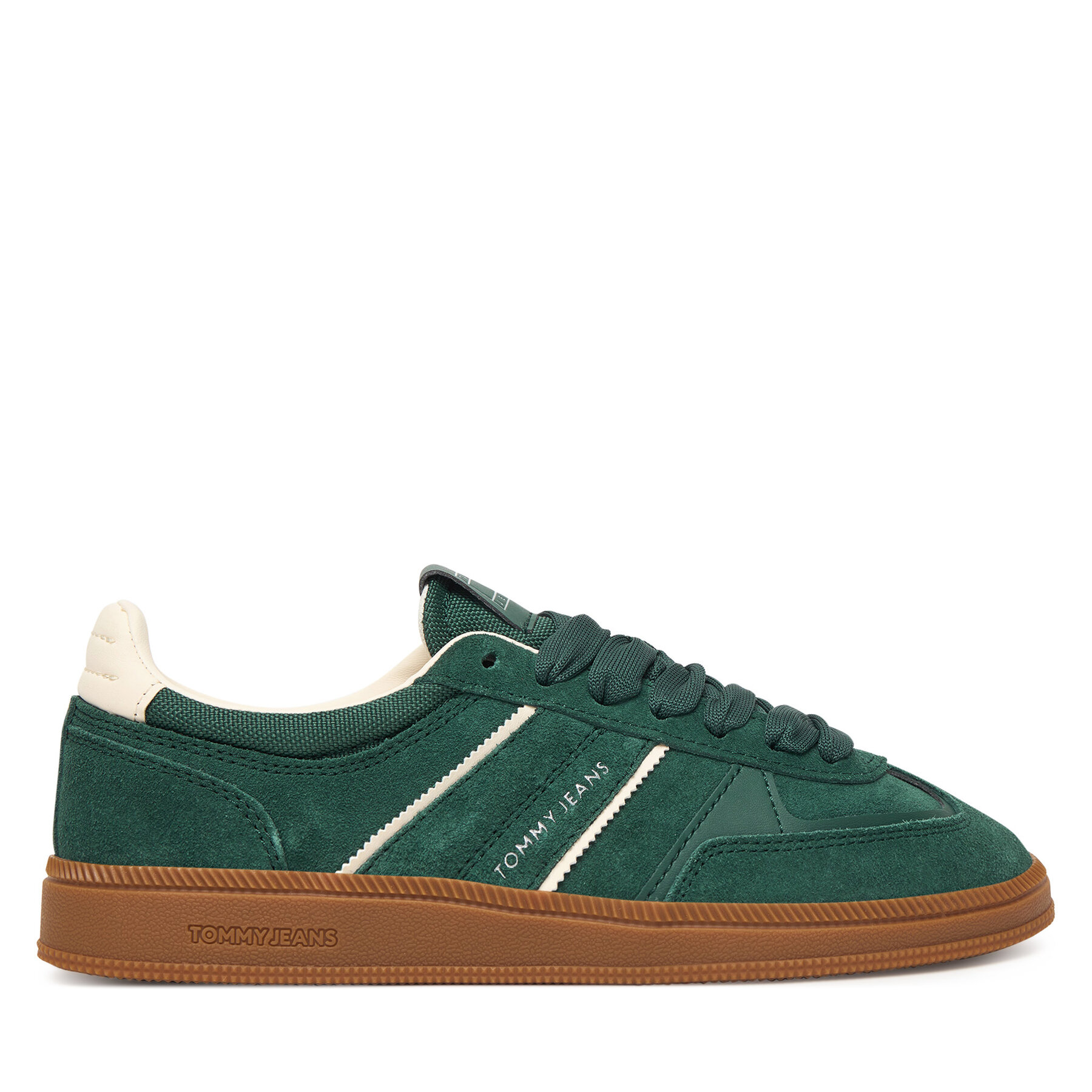 Tenisice Tommy Jeans The Greenwich Edge Suede EN0EN02924 Zelena