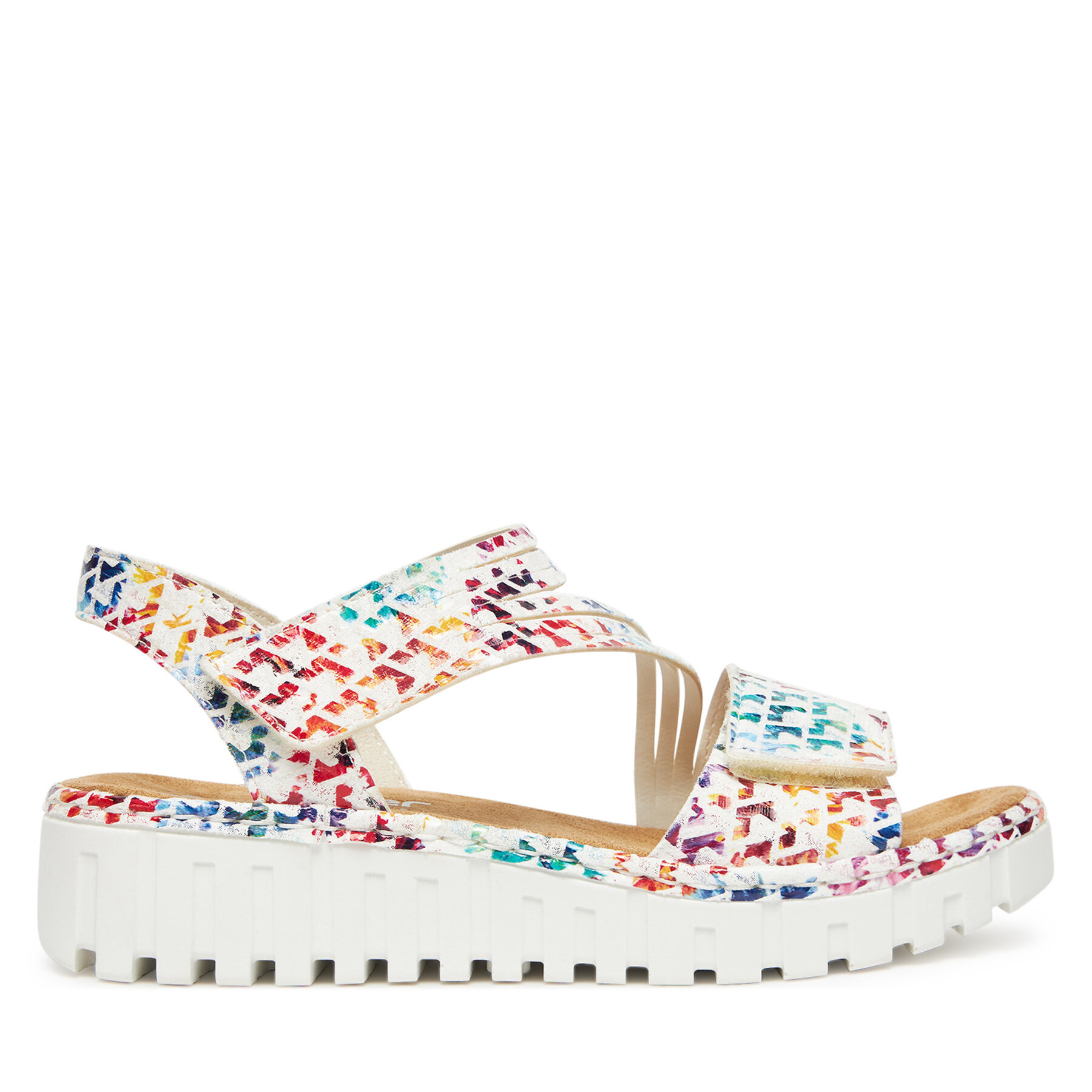 Sandali Rieker V1364-90 Bianco