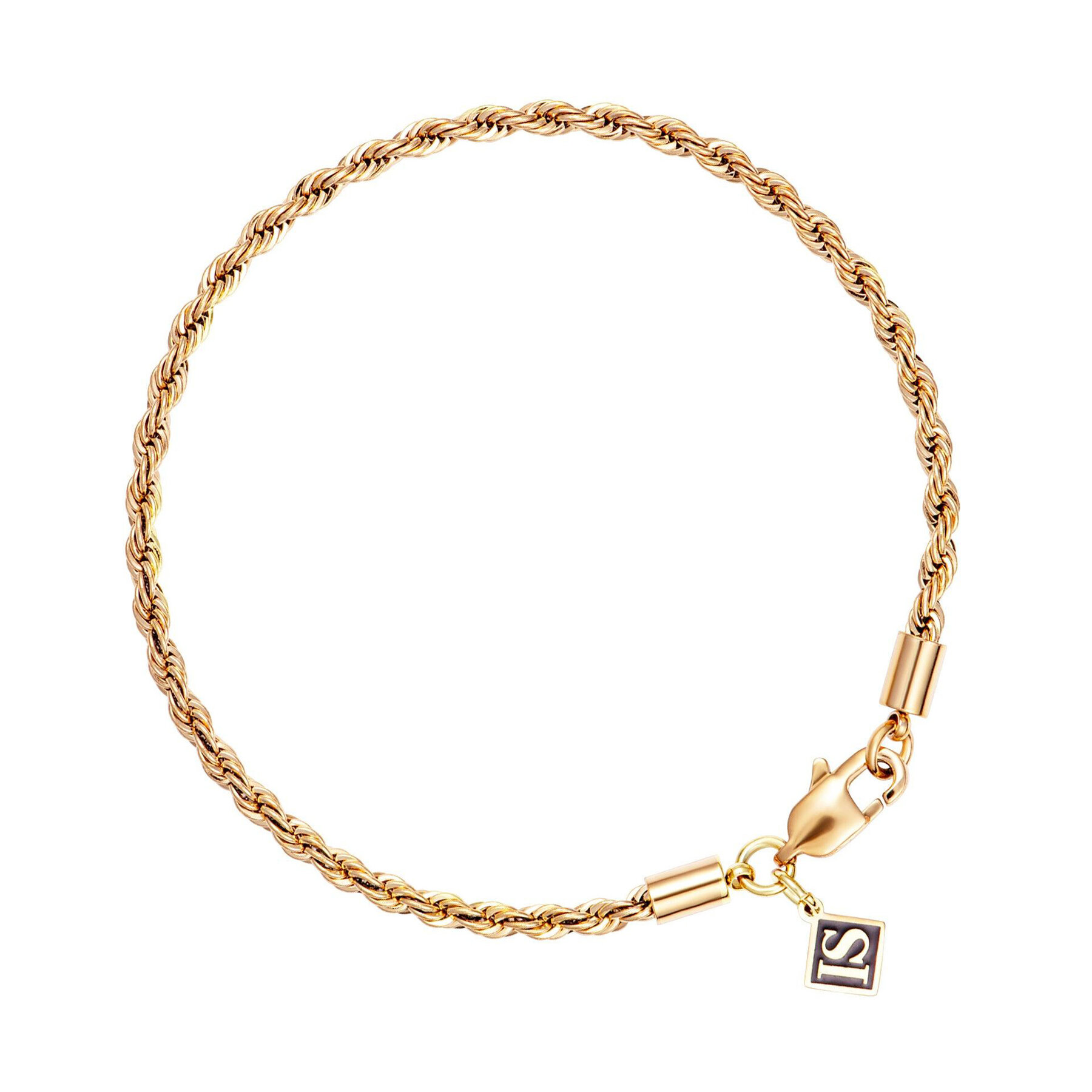 Bransoletka ICED STUFF, Rozmiar 18CM Złoty Rope