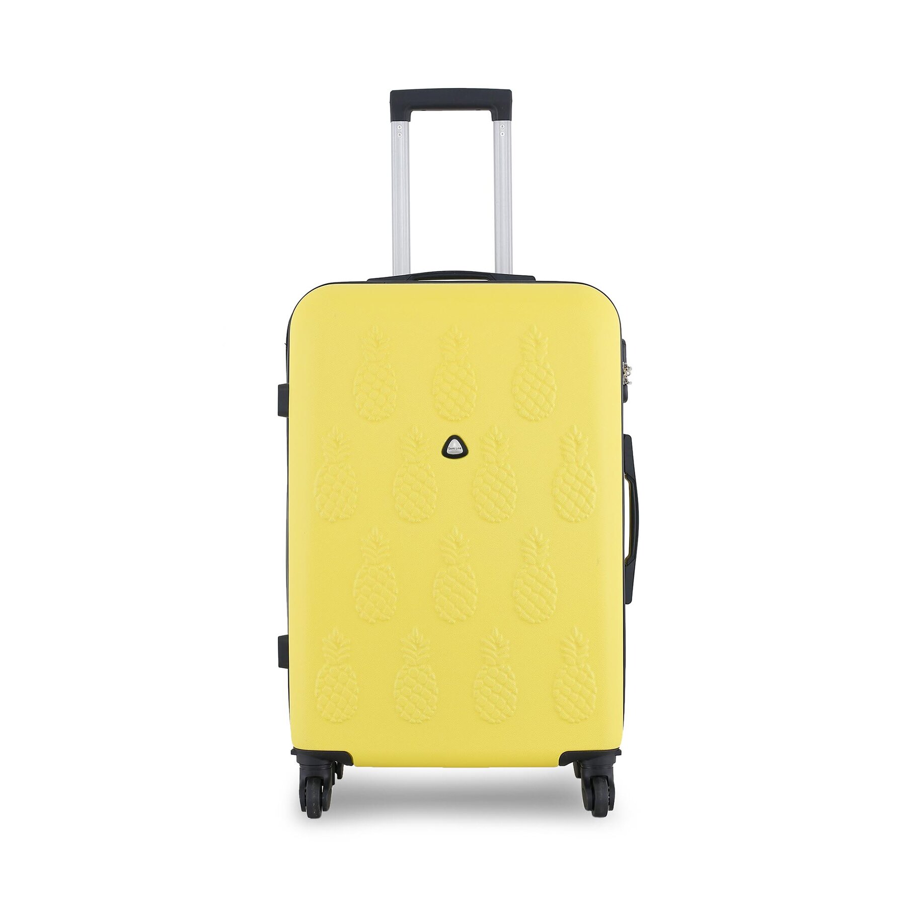 Valigia media Semi Line T5619-4 Giallo