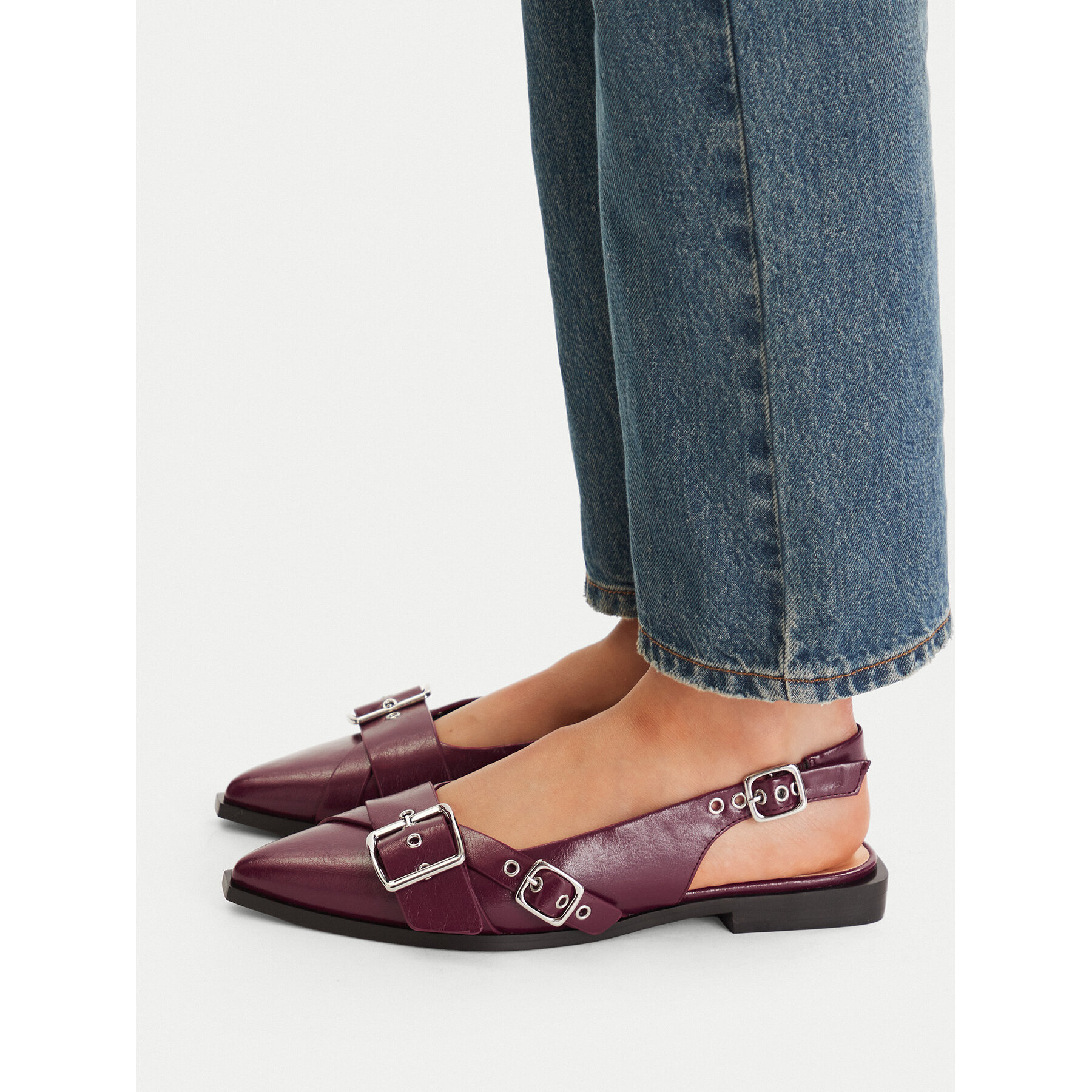 Balerini Steve Madden SM11003901 Vișiniu