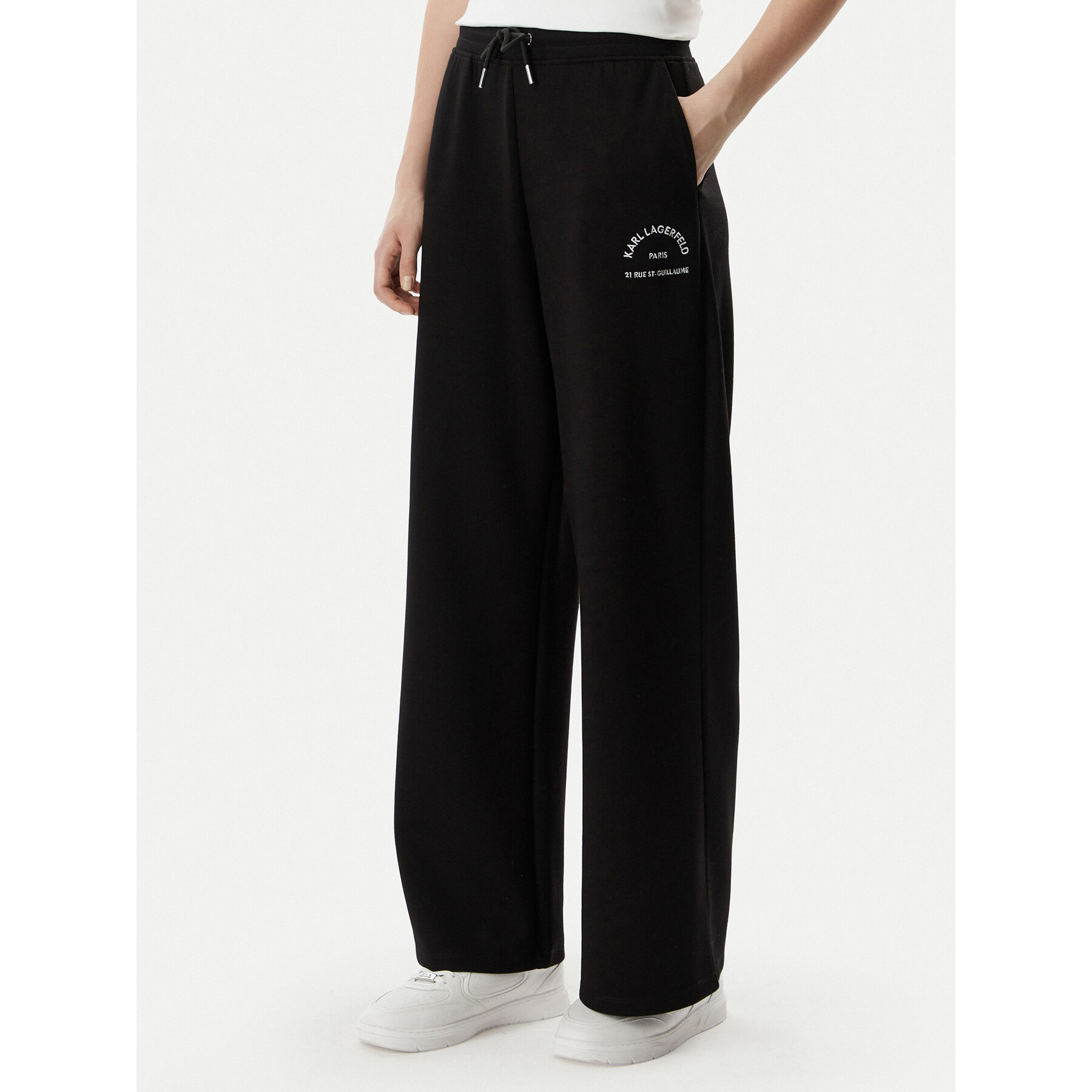 KARL LAGERFELD Jogginghose B2W10145 Schwarz Regular Fit