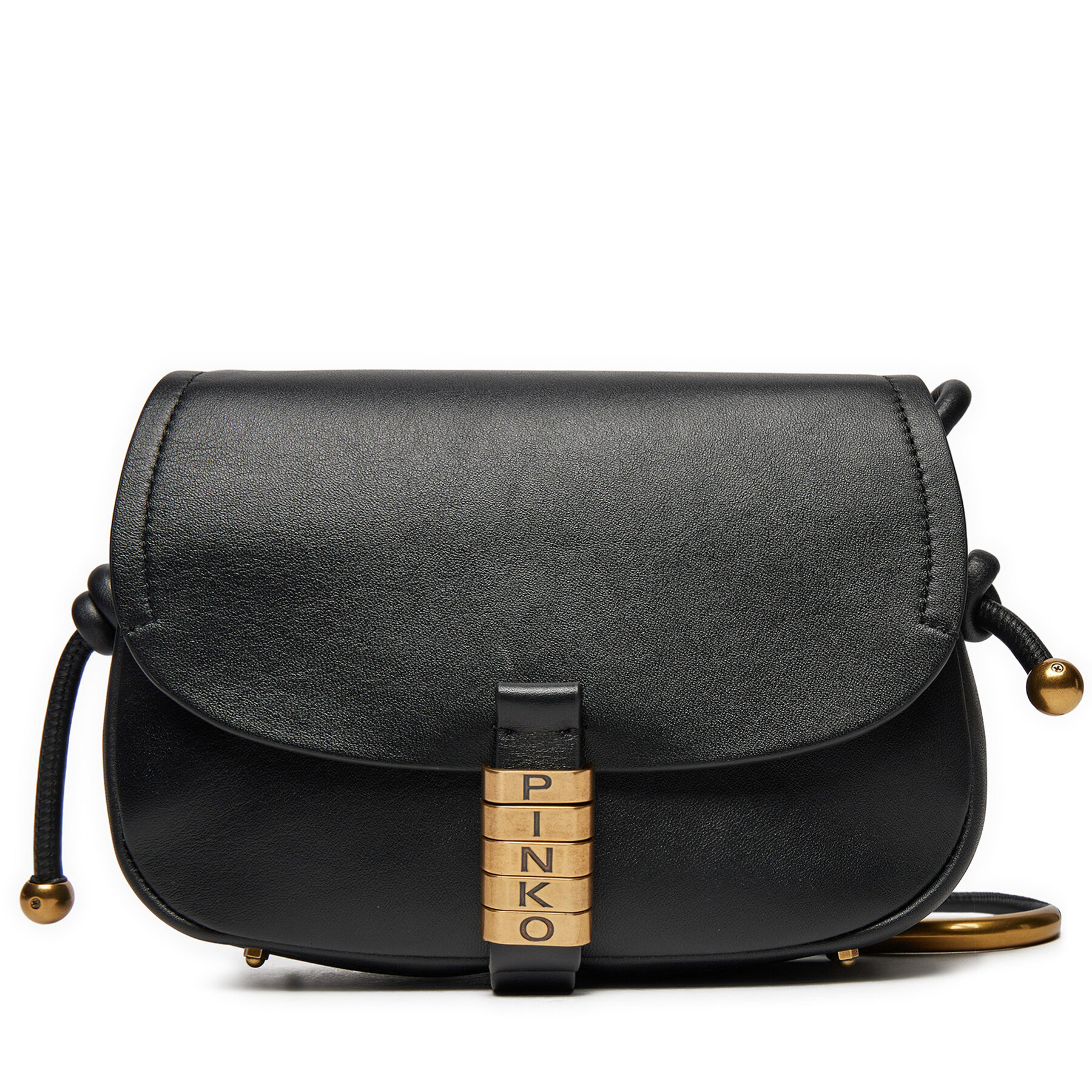 Sac à main PINKO Saddle Mini AI 24-25 PLTT 103831 A1ZX Noir