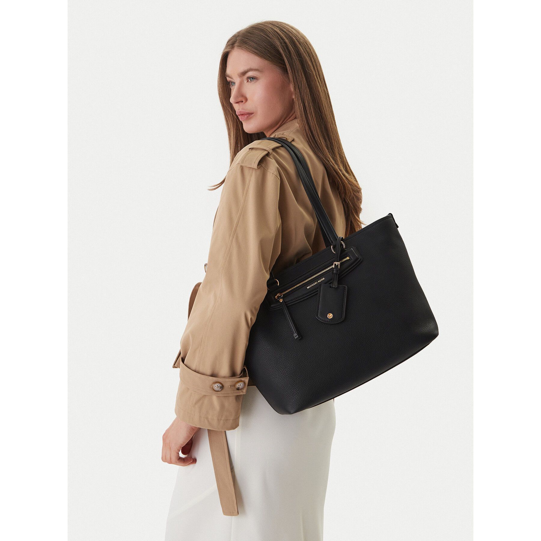 Kabelka MICHAEL Michael Kors 30S6GTVT2L Čierna