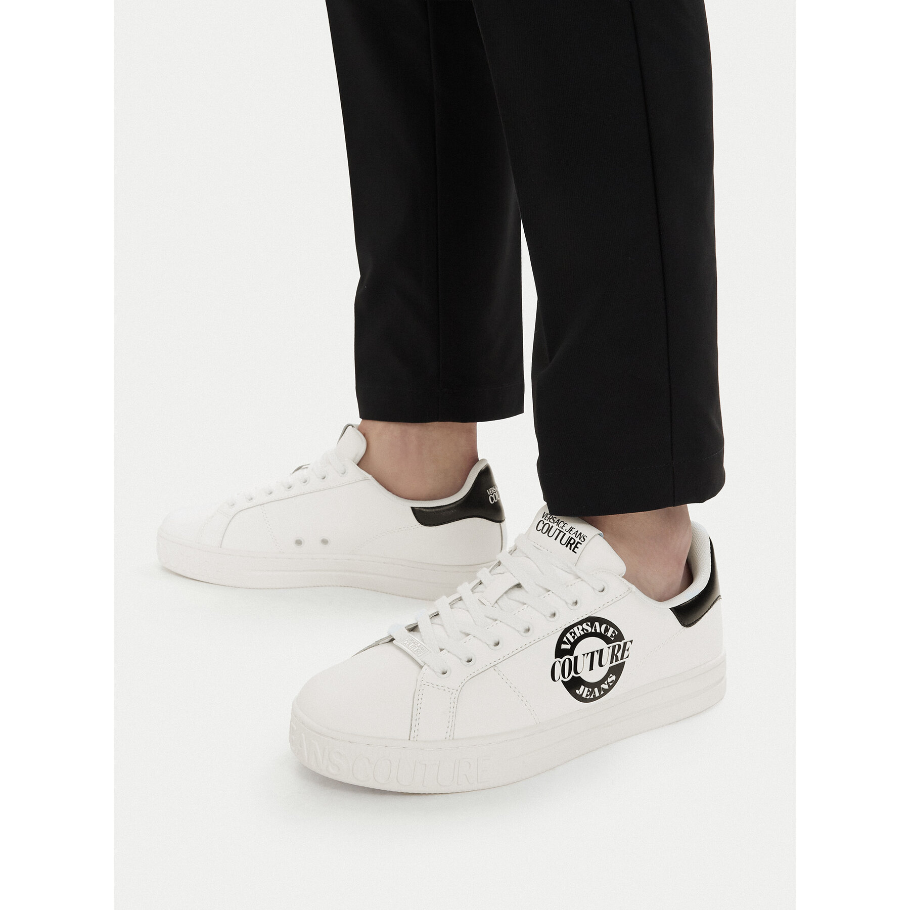 Сникърси Versace Jeans Couture 80YA3SK1 Бял