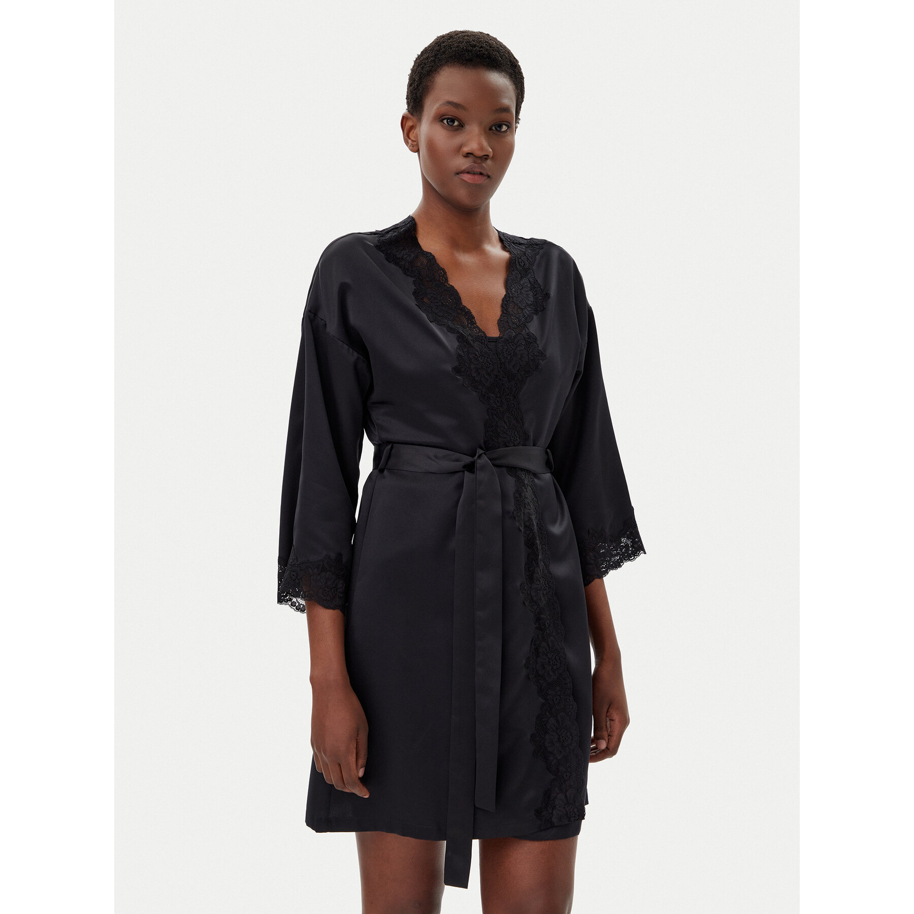LAUREN RALPH LAUREN Lauren Ralph Lauren Ρόμπα I8141226 Μαύρο