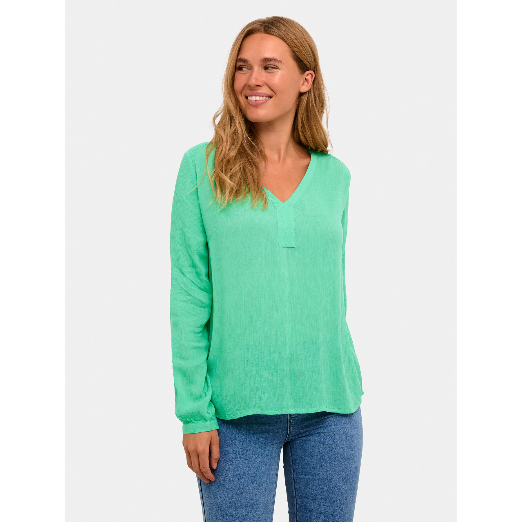 Kaffe Bluse Amber 501032 Grün Regular Fit