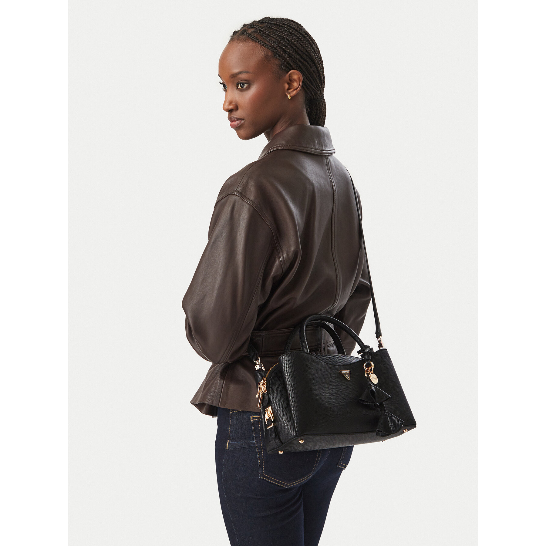 Geantă Guess Danielle HWZG22 27050 Negru