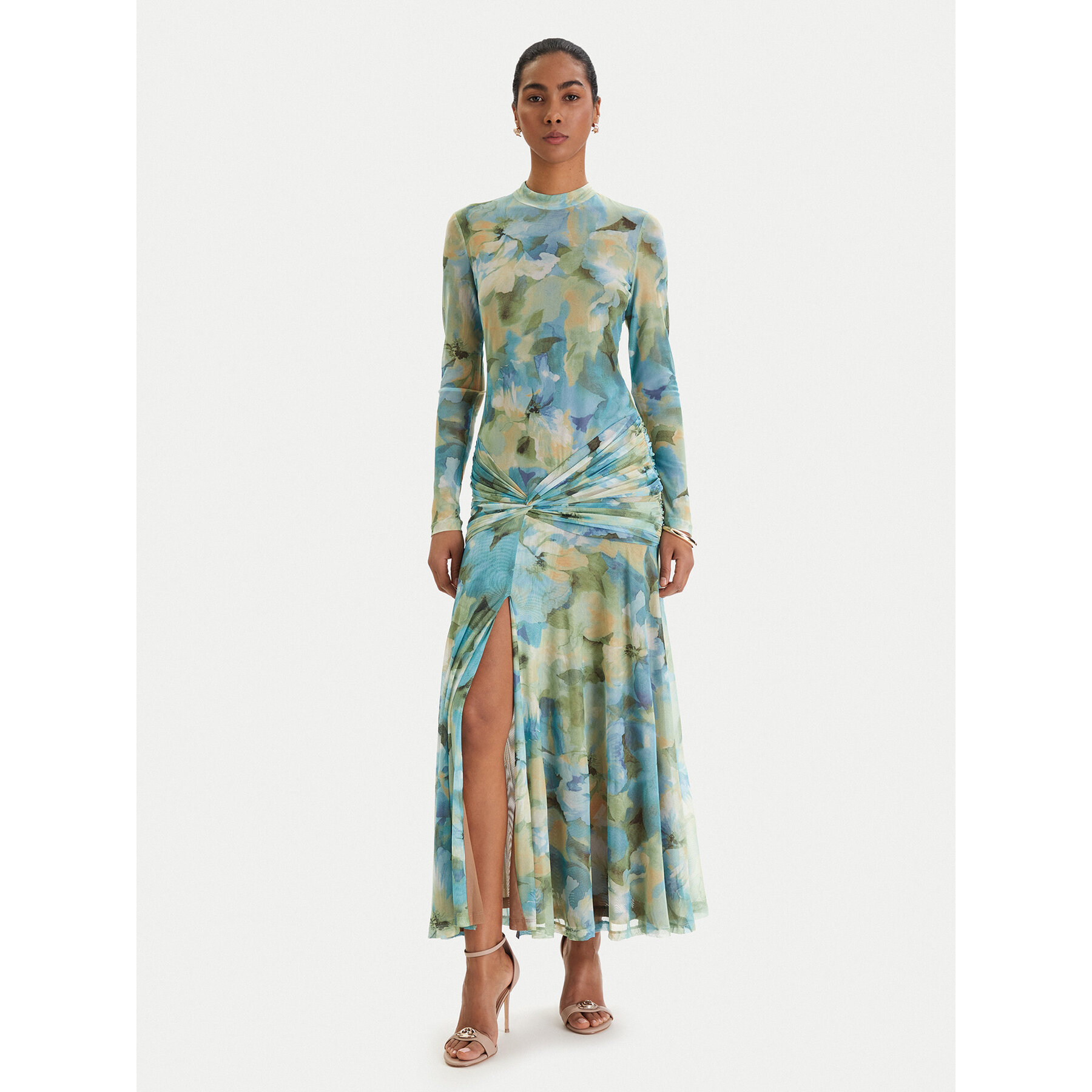 Bardot Sommerkleid Lea 60243DB1 Grün Slim Fit