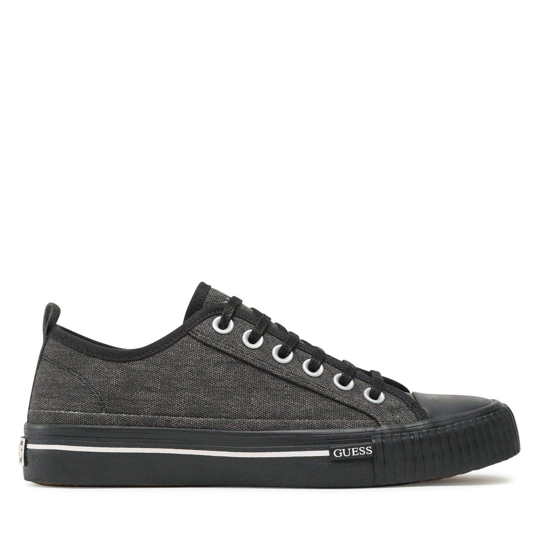 Ανδρικά Sneakers Guess, Μέγεθος 39, Μαύρο, New Winners Low FM6NWL ELE12
