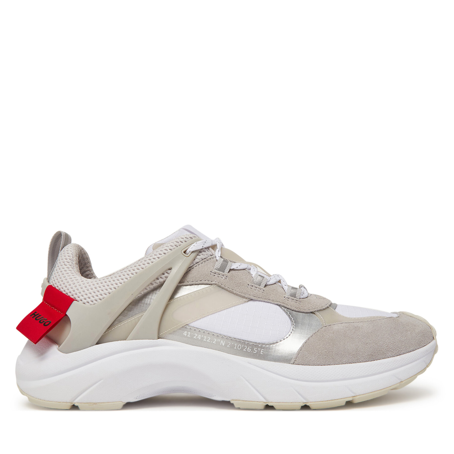 Sneakersy HUGO GO2 50541703 Biela