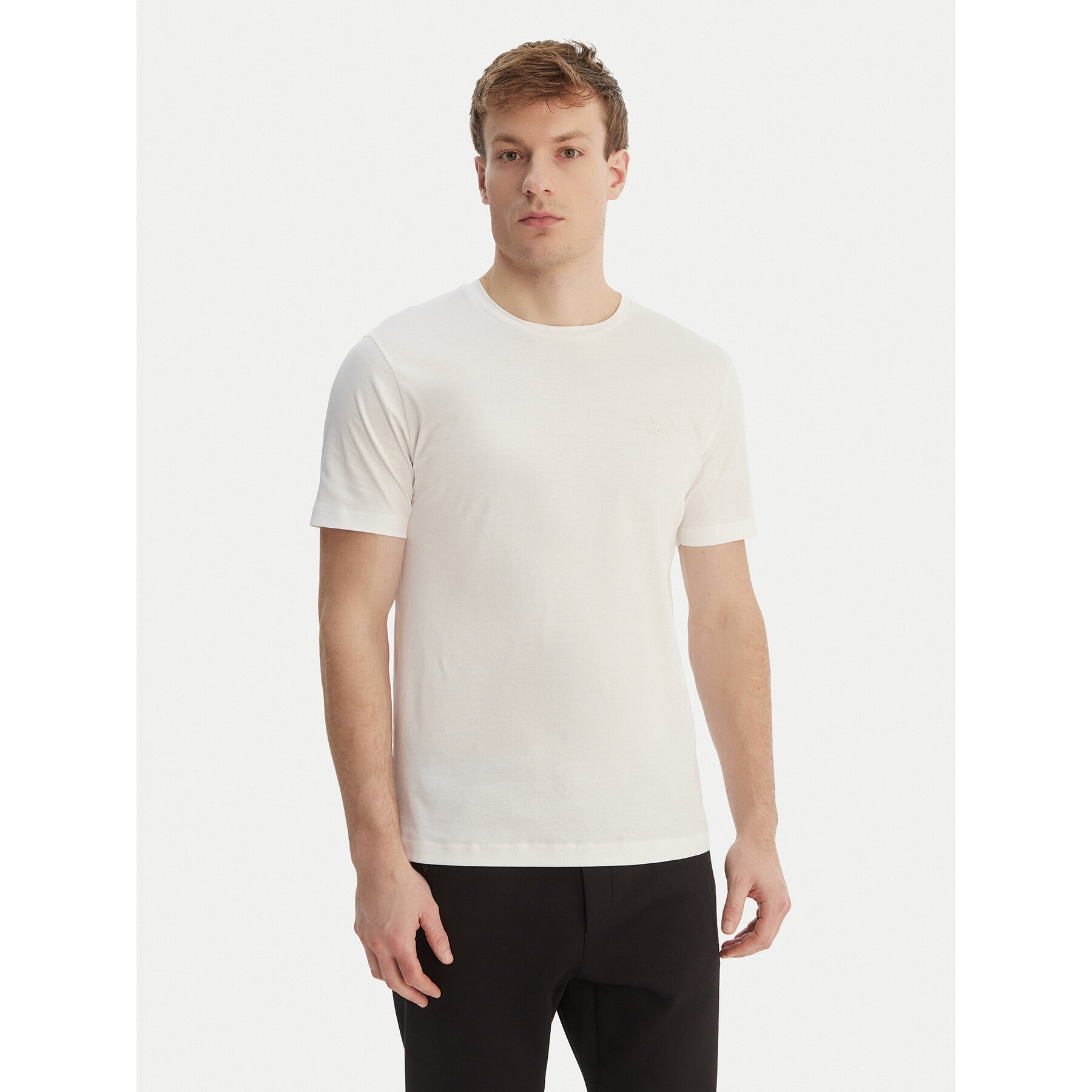 BOSS T-Shirt Spitir 70 50562696 Weiß Regular Fit