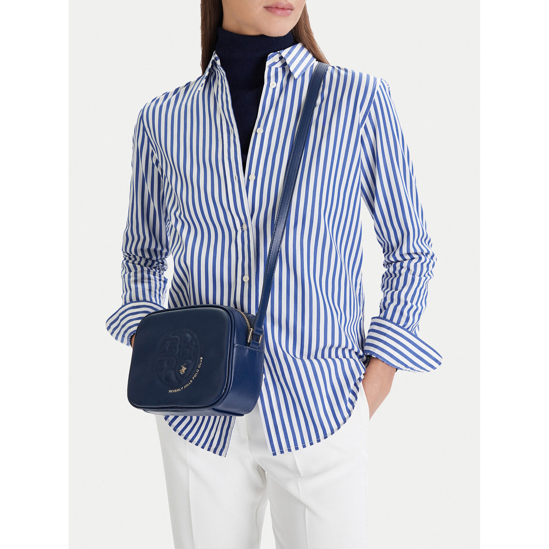 Дамска чанта Beverly Hills Polo Club CEOWB-BHPC-L-002-09 Тъмносин