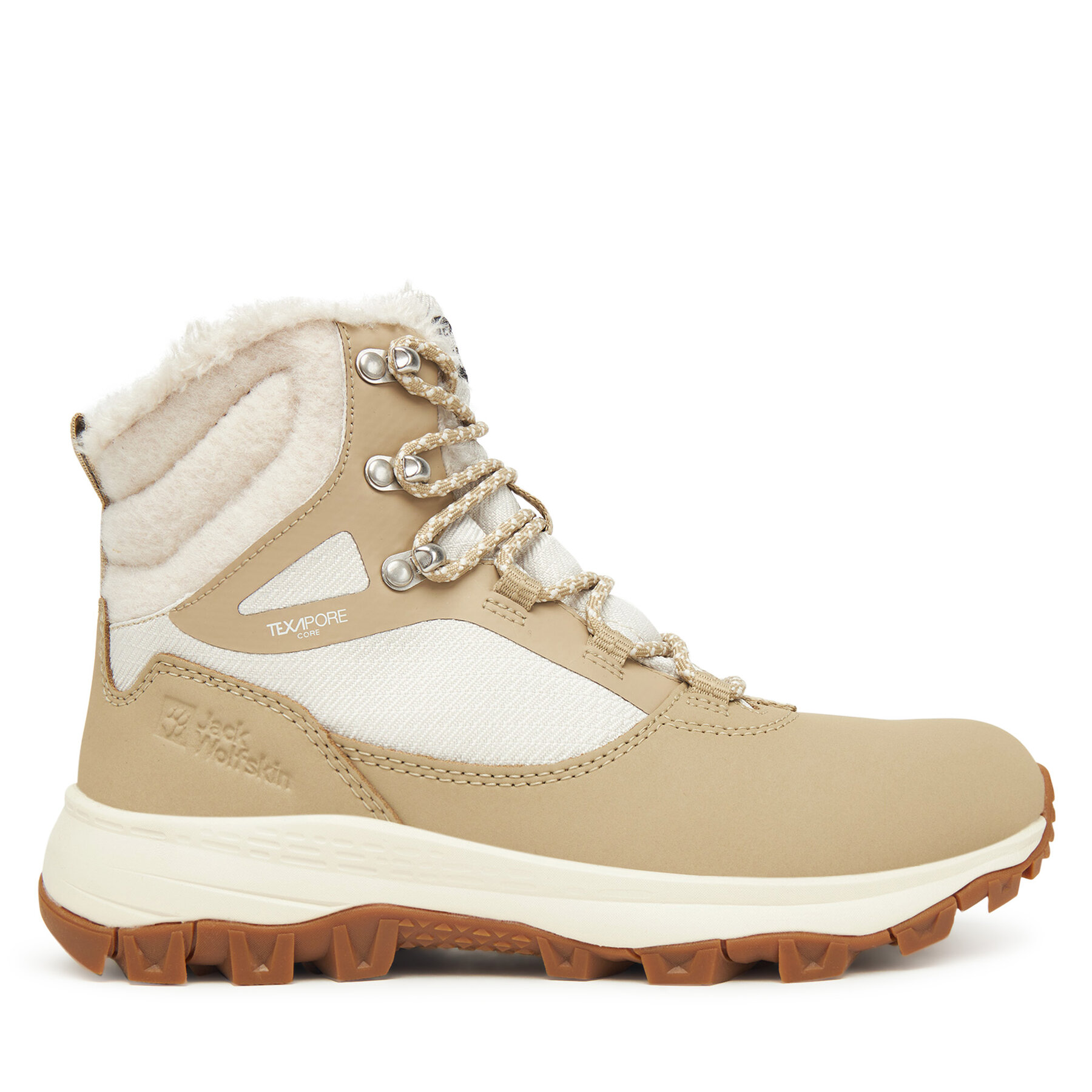 Trekingová obuv Jack Wolfskin Everquest Texapore High 4053591 Béžová