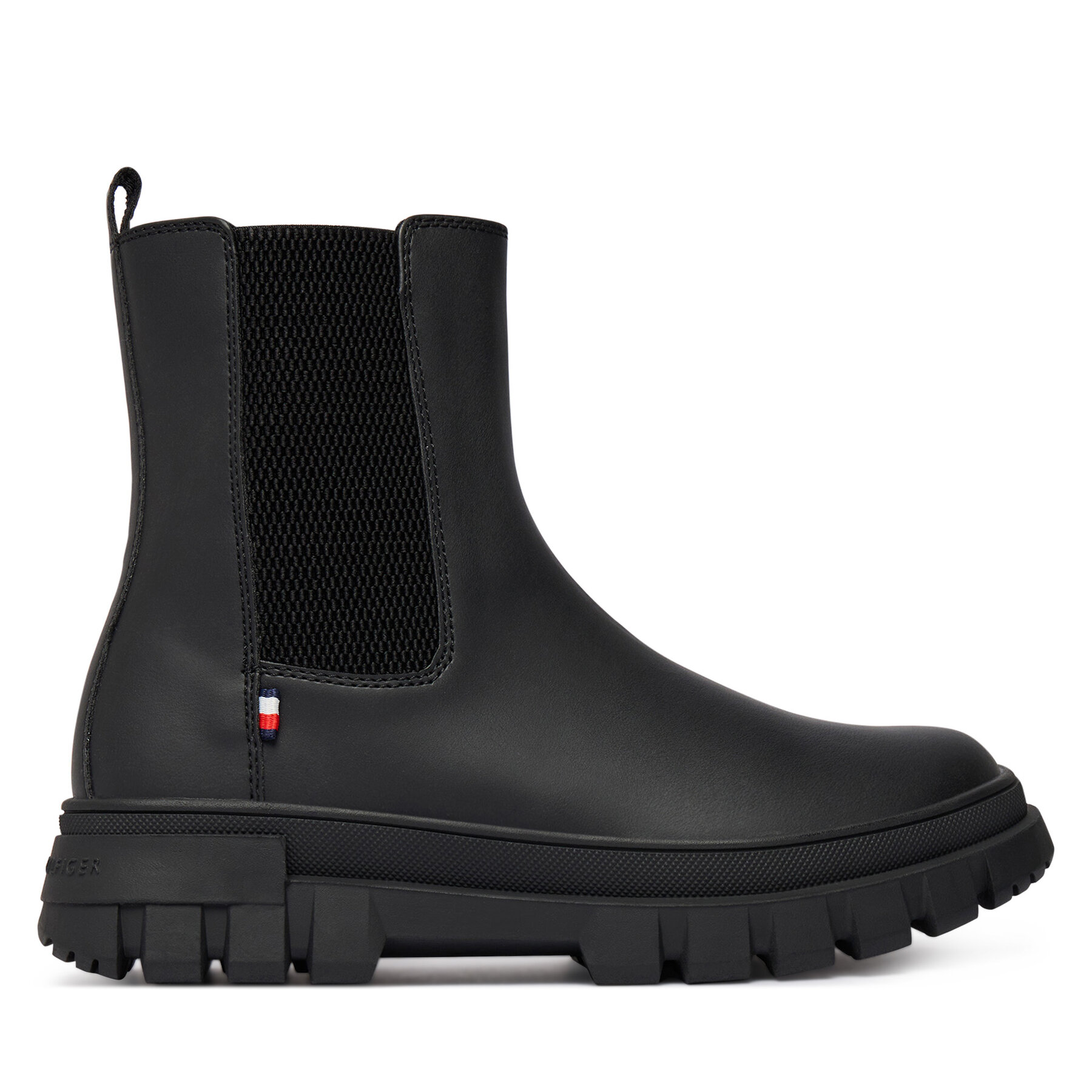 Členková obuv Tommy Hilfiger T3X5-35295-1355 S Čierna