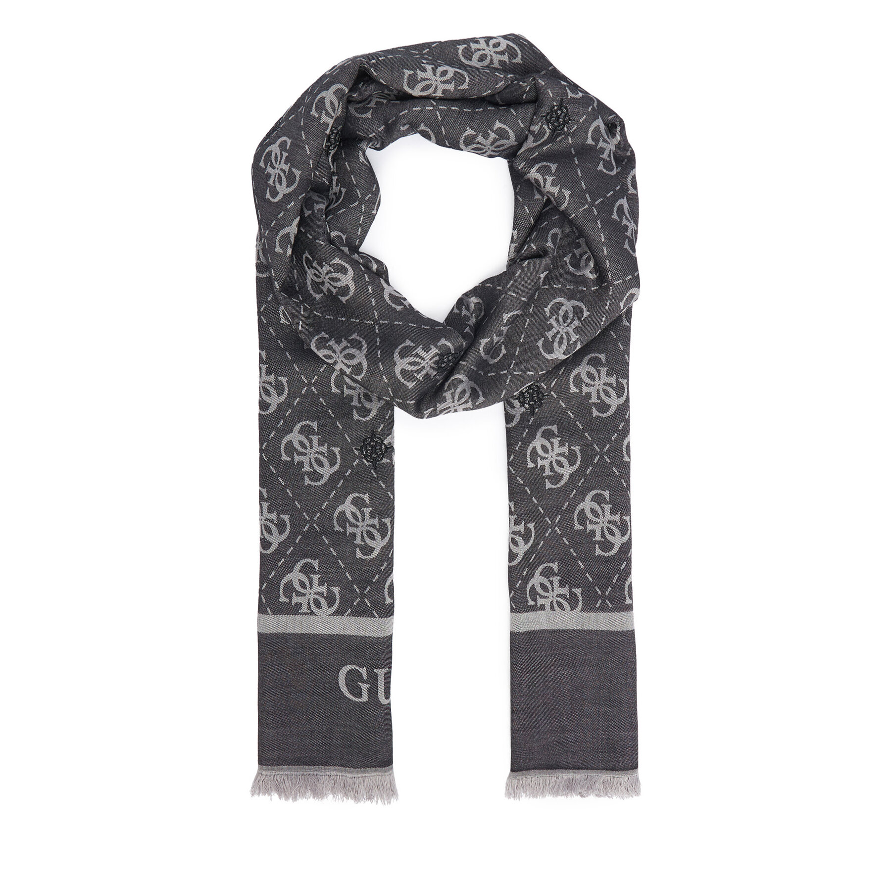 Šál Guess AW5529 VIS03 Čierna