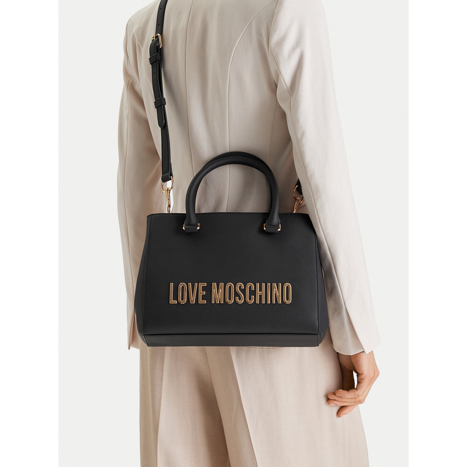 Love Moschino Damen Schwarz Handtasche Jc4022pp1okd0000 Nosize