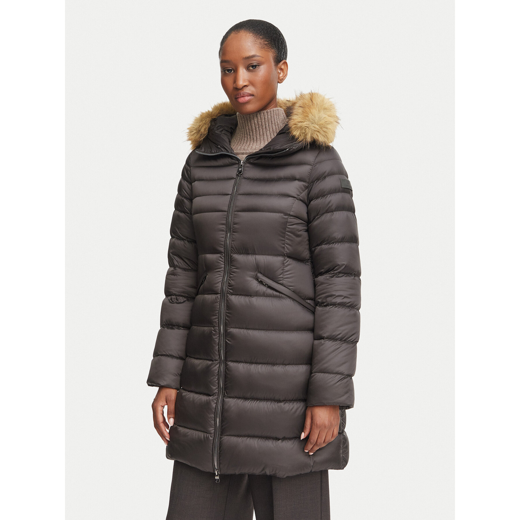 Hetregó Daunenjacke Salen 8R603KM 26WD02 Braun Slim Fit