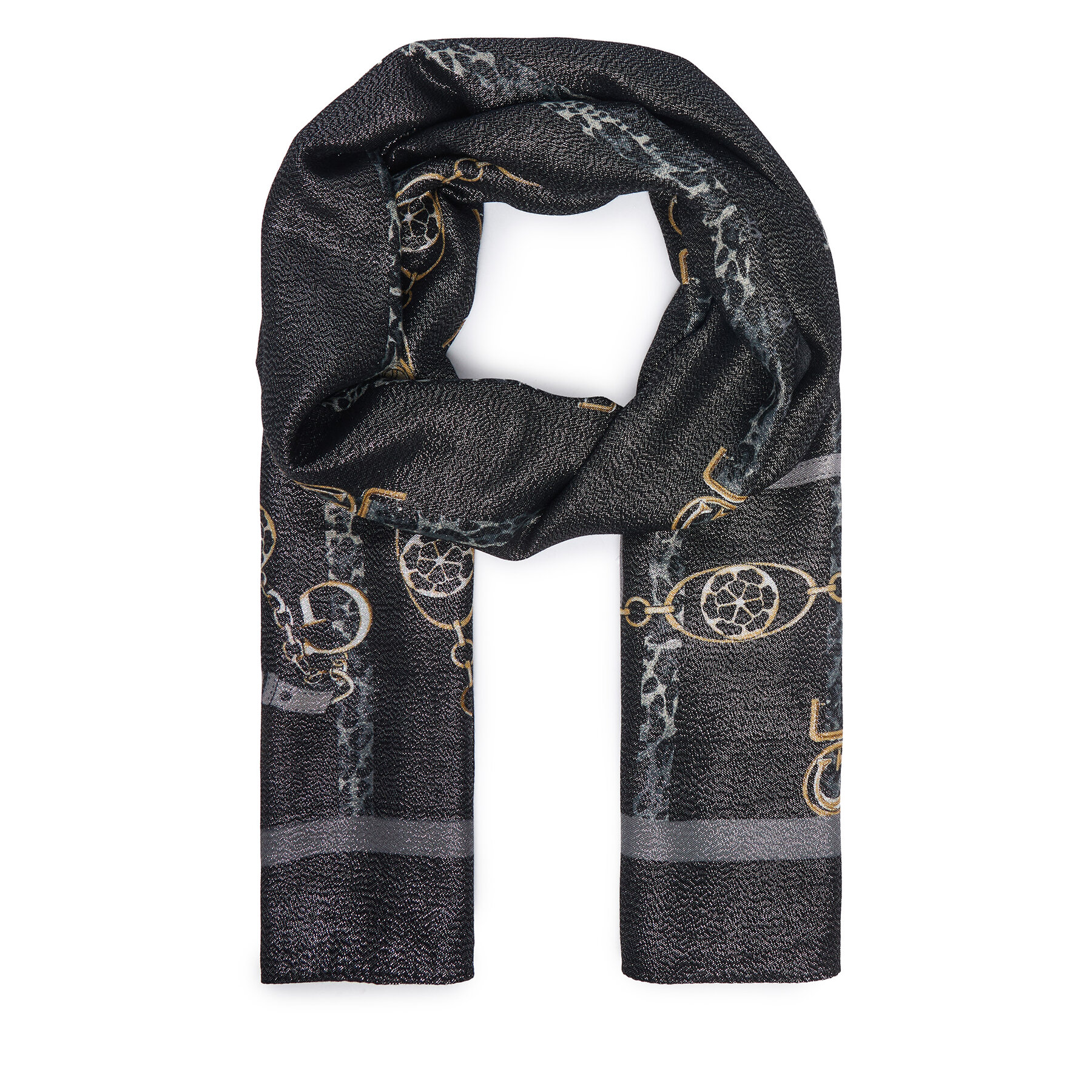 Šál Guess AW5532 VIS03 Čierna