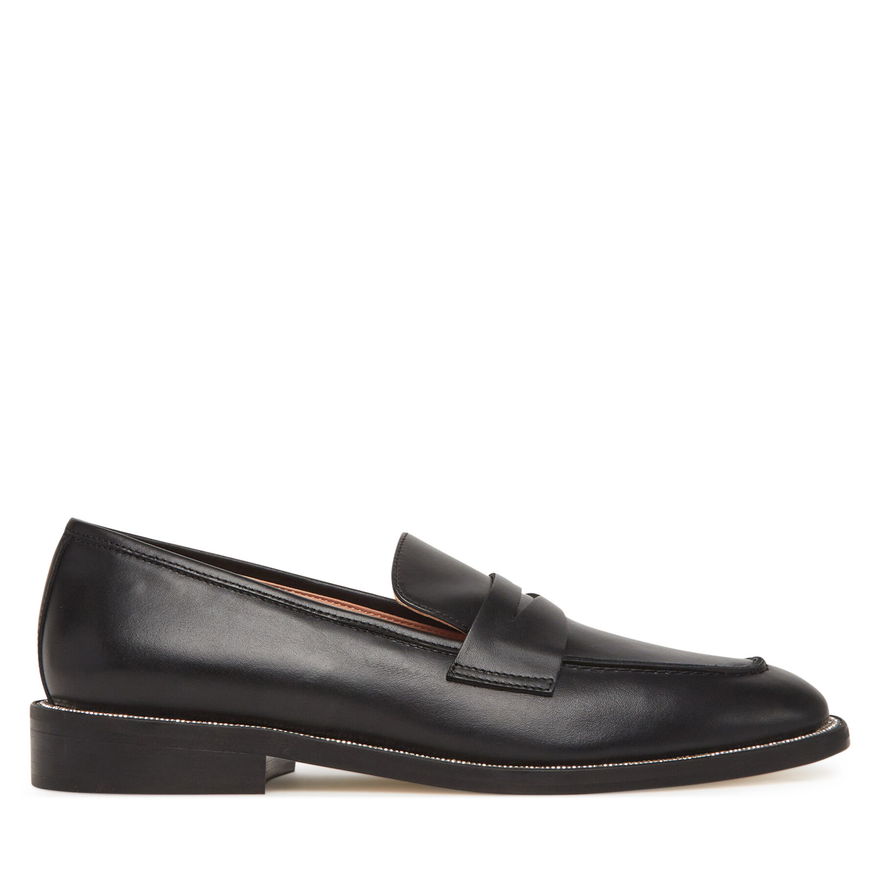 Damskie Lordsy Pollini, Rozmiar 39 Czarny SA10312C1MTCS000