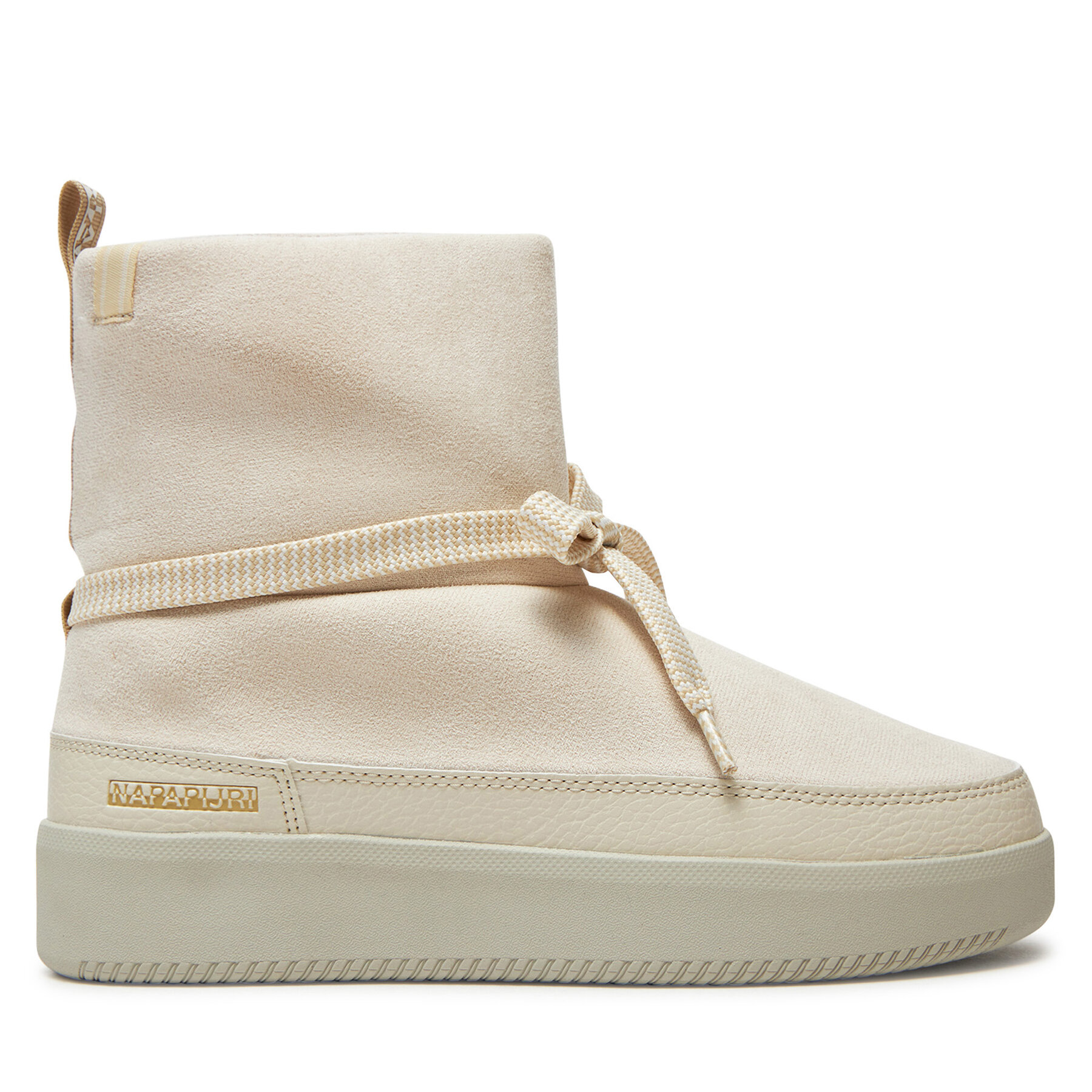 Damskie Napapijri Śniegowce, Rozmiar 41 Beżowy NP0A4IKG