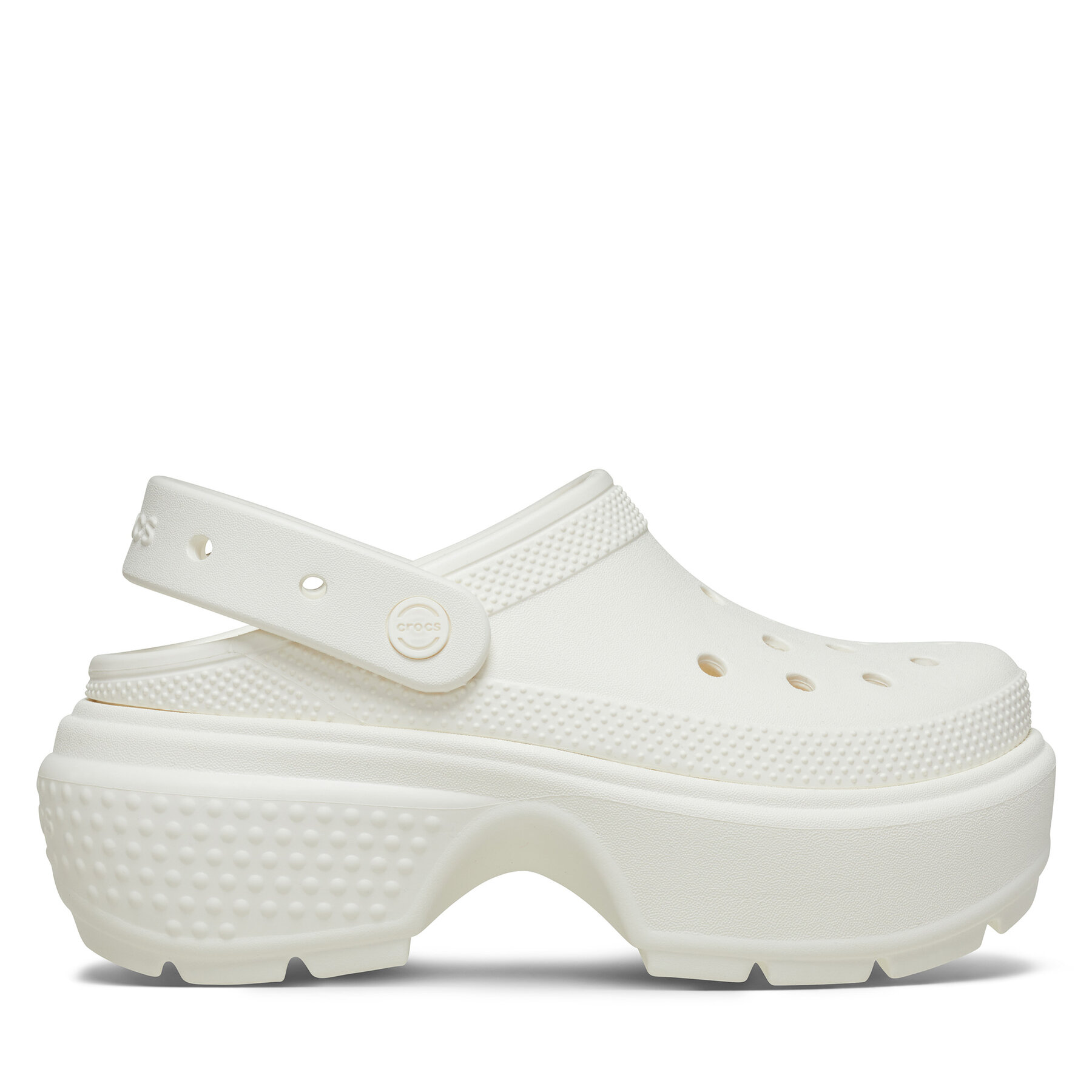 Damskie Klapki Crocs, Rozmiar 41-42 Beżowy Stomp Clog 209348