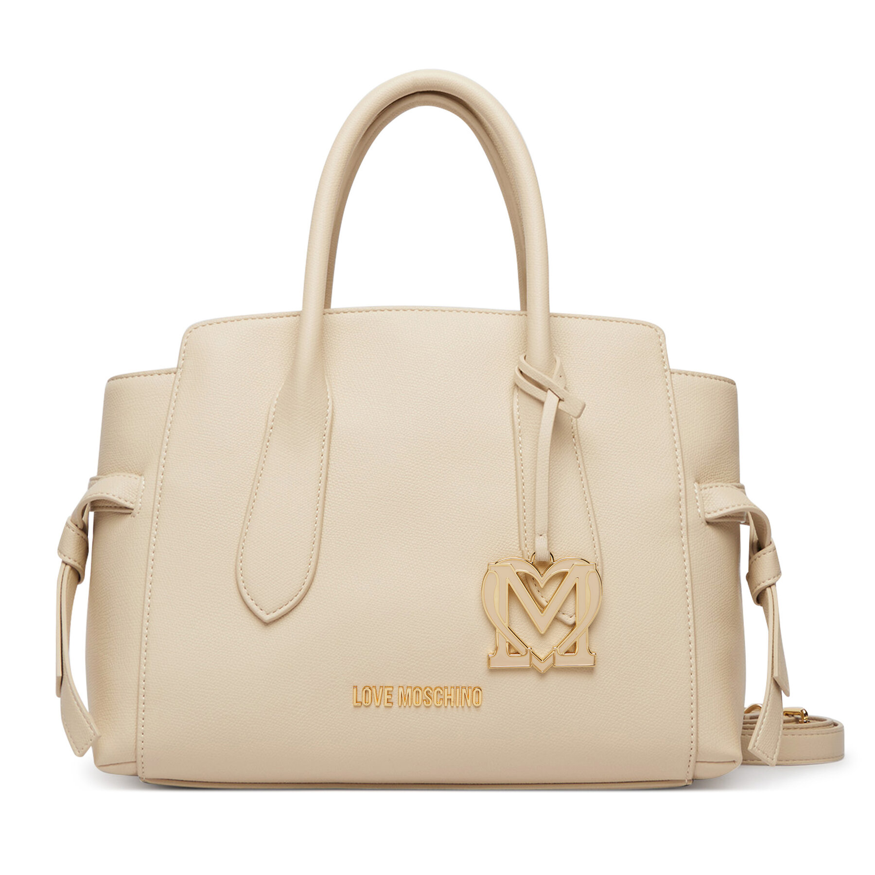 Τσάντα LOVE MOSCHINO JC4055PP1PLL0110 Κρεμ