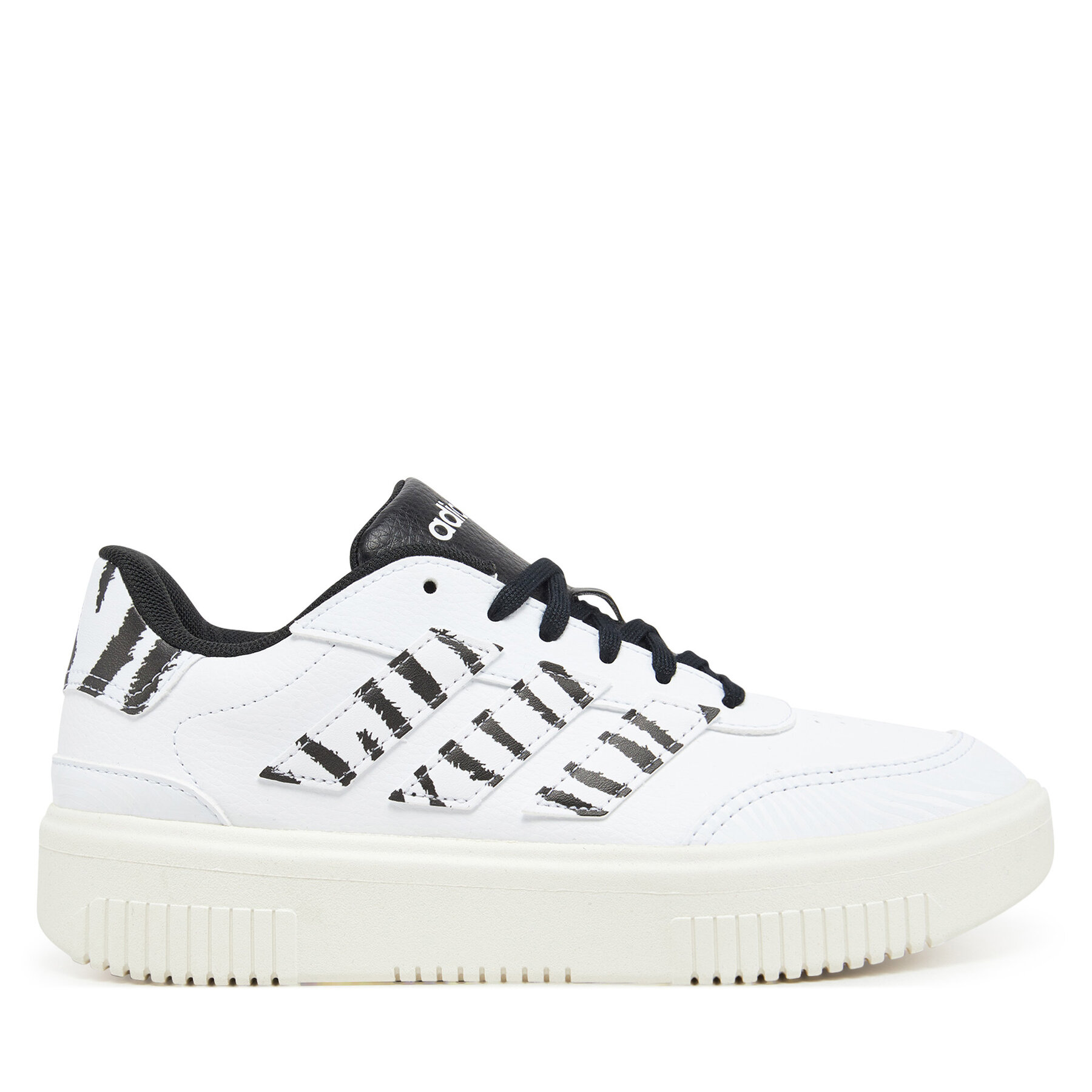 Sneakersy adidas Courtblock JI2210 Bílá
