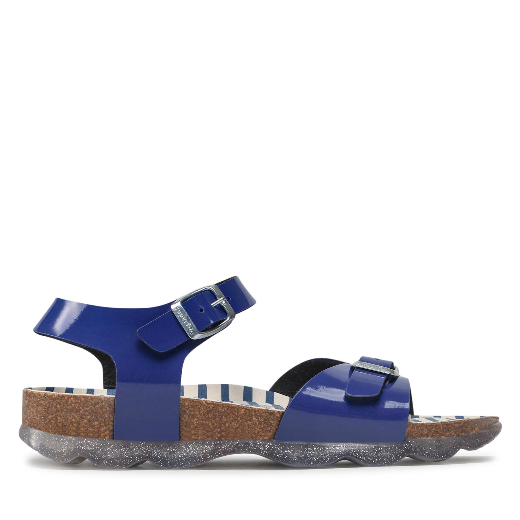 Sandales Superfit 1-000127-8000 D Bleu marine