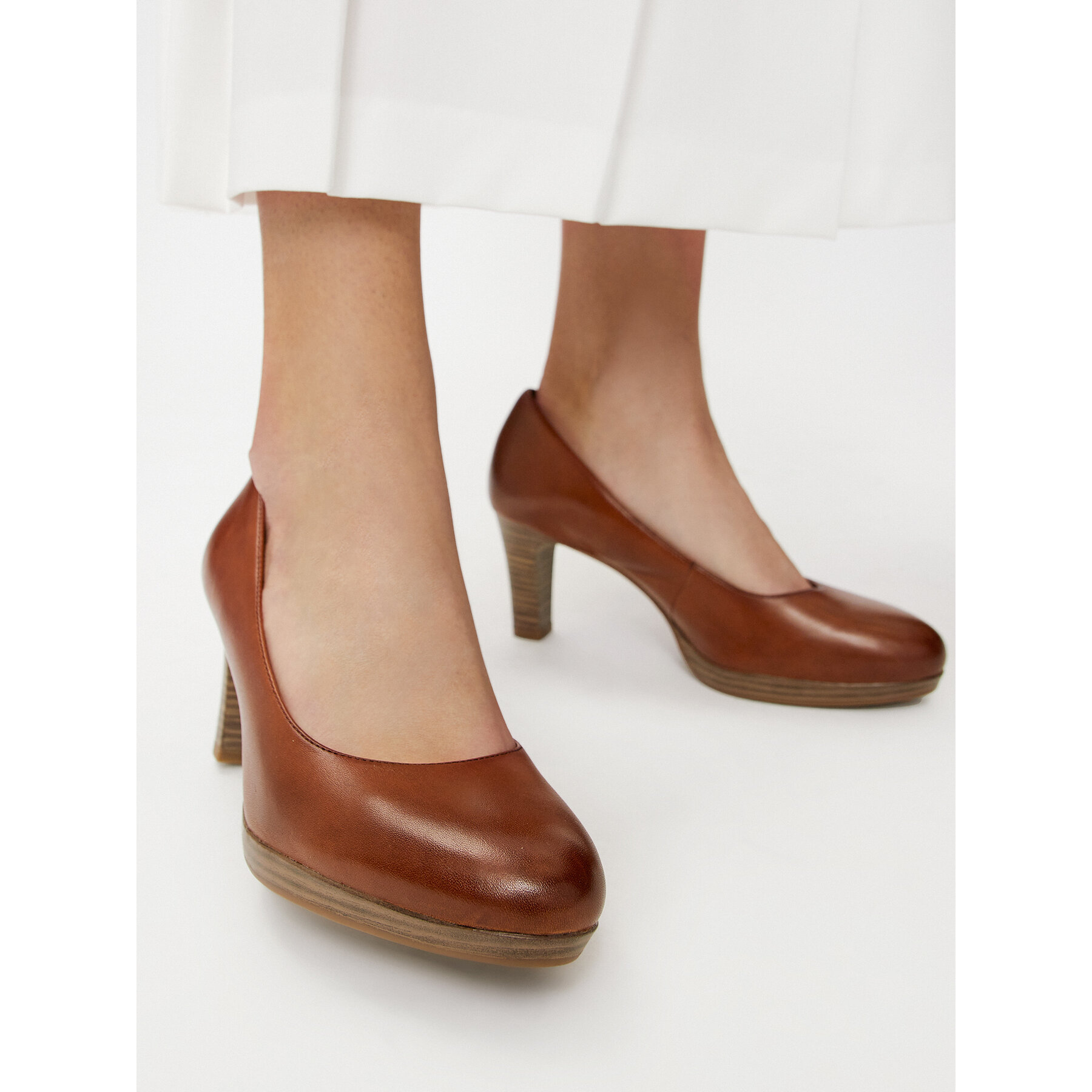 Pantofi pumps Tamaris 1-22410-41 Maro