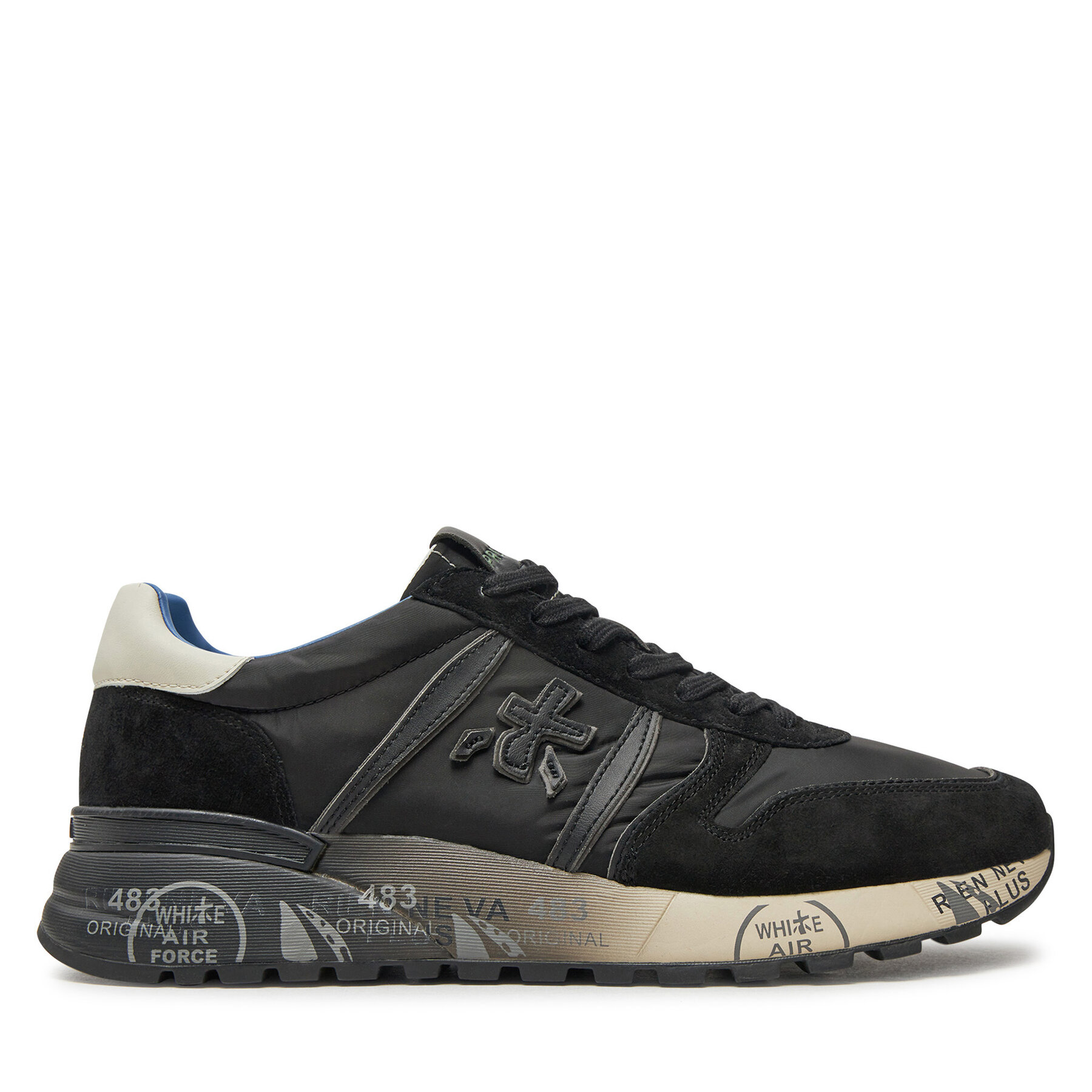 Sneakers Premiata Lander 7079 Negru