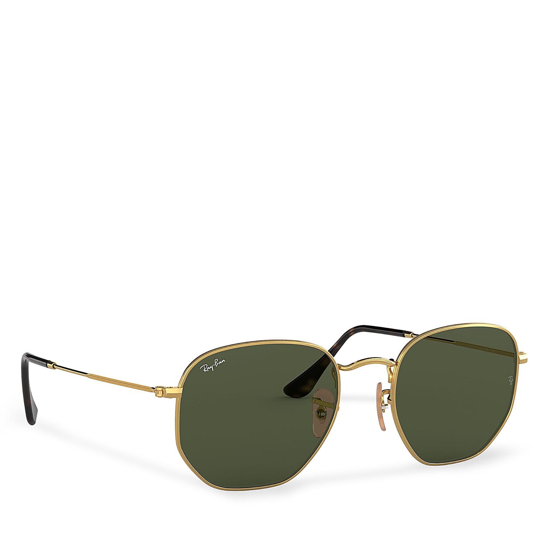 Okulary przeciwsłoneczne Ray-Ban, Rozmiar 51, Złoty Hexagonal 0RB3548N 001