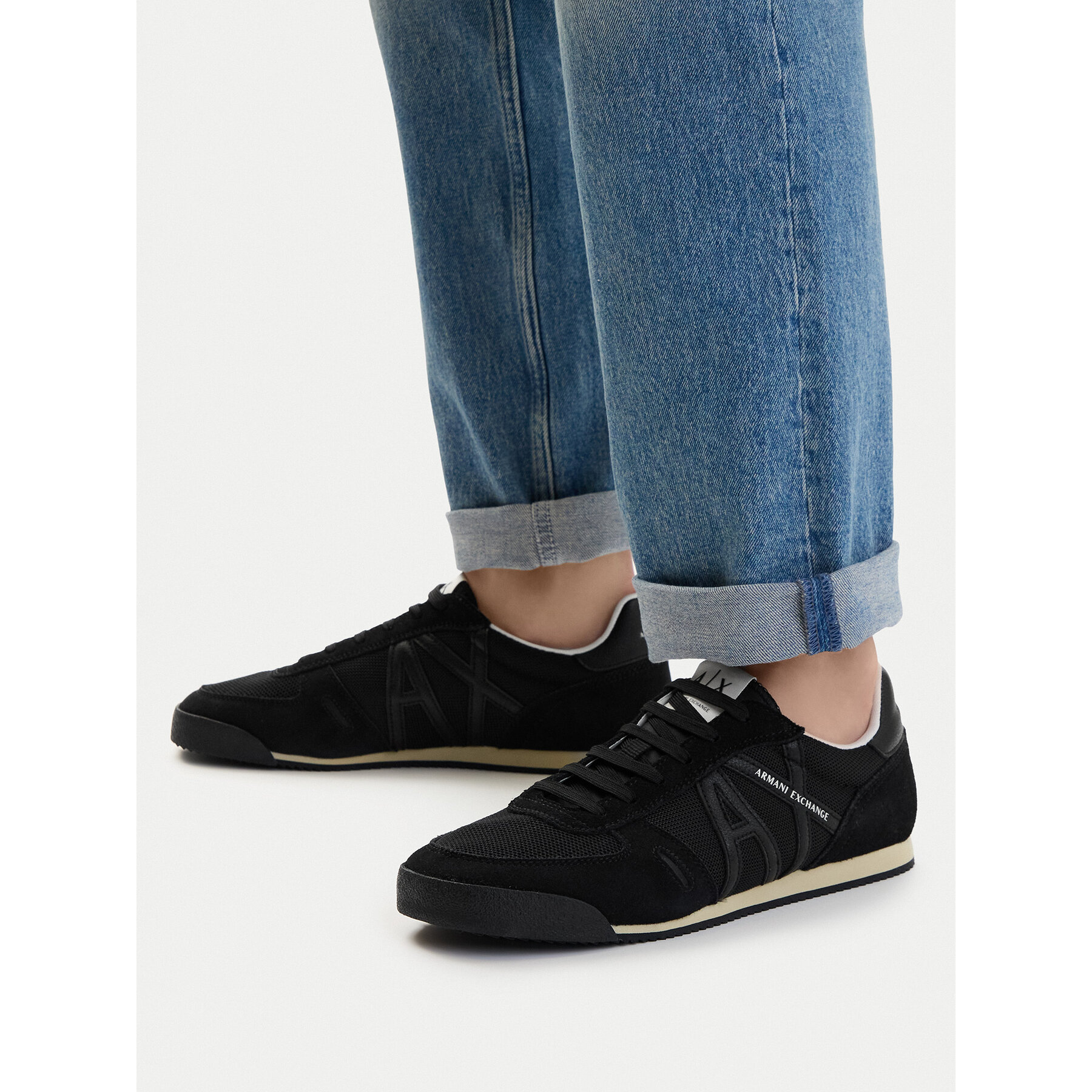 Сникърси Armani Exchange XM002616 AF22755 MC005 Черен