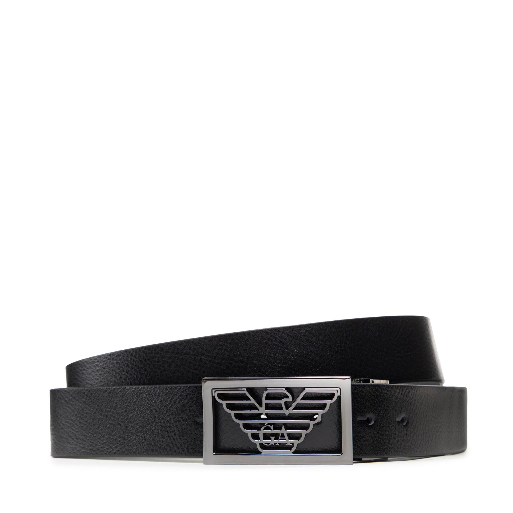 Cintura da uomo Emporio Armani Y4S507 Y134J 88244 Nero, Taglia OS, taglia : OS